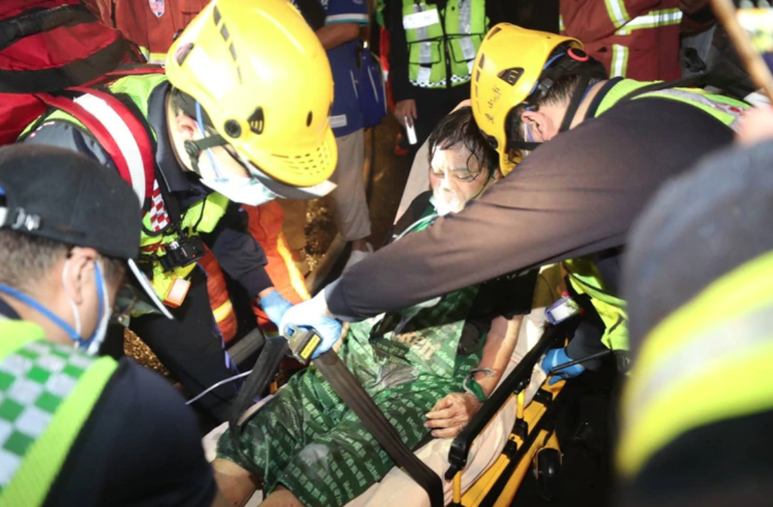 台中日前發生火災，釀成6死6傷的慘劇，經都發局前往探查，發現莊姓女屋主私自將核定的17房改建成41房出租。（翻攝畫面）