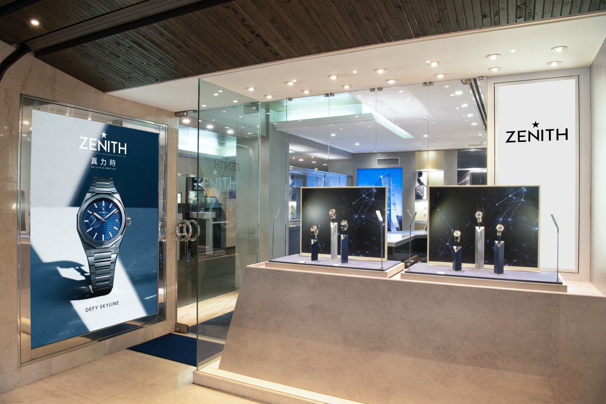 全台第一家Zenith真力時專賣店，正式進駐台中「天文時創」，將來自瑞士總廠的完整品牌設計概念完整注入。但其實這家專賣店的格局，頗有玄機。