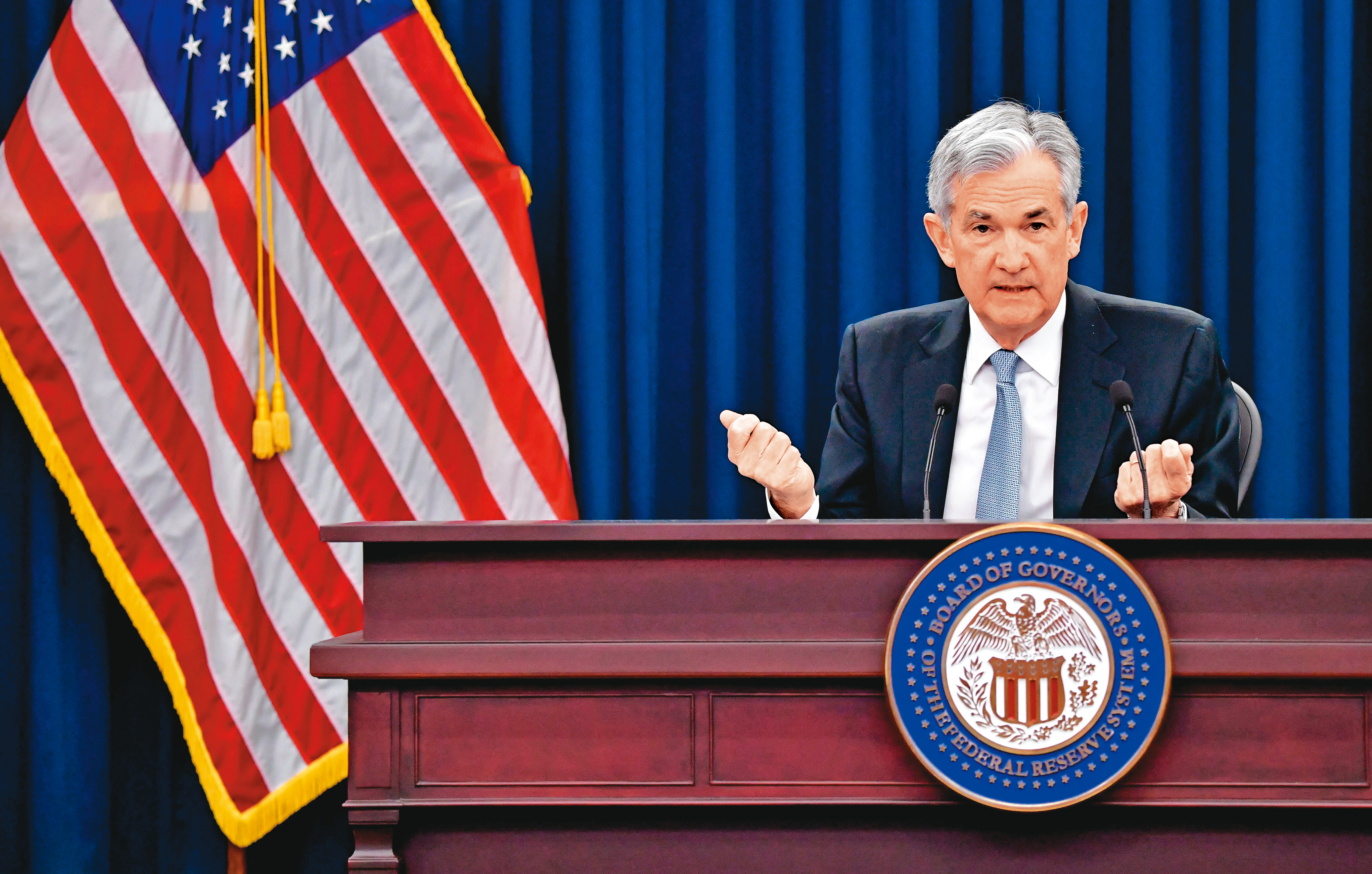 聯準會已連續3次提到資產估值偏高的問題，點名S&P 500指數、房價、對沖基金及高收益公司債。（東方IC）