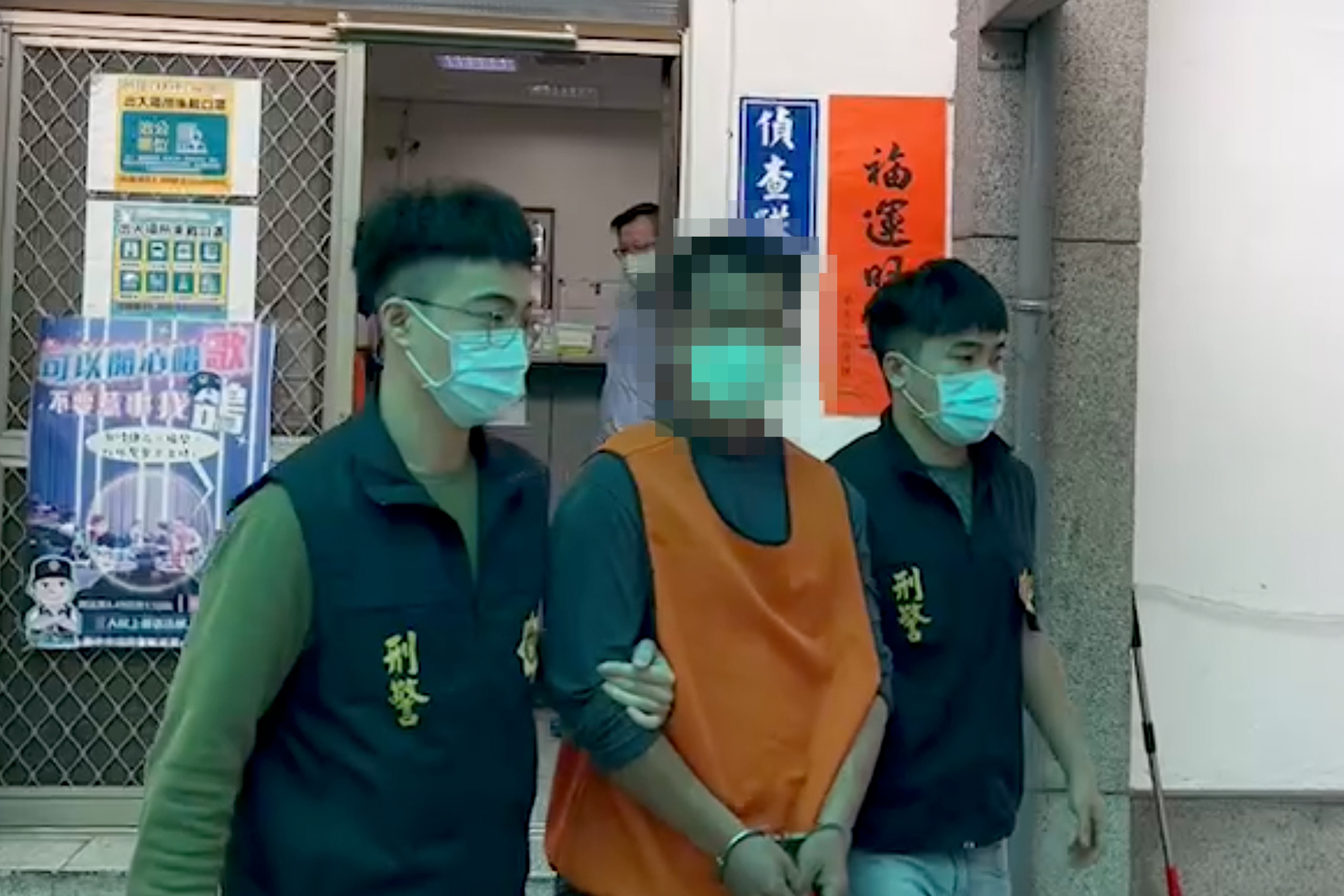 台中6死火警，警方查出起火原因，將鄭姓租客依公共危險罪嫌送辦。（翻攝畫面）