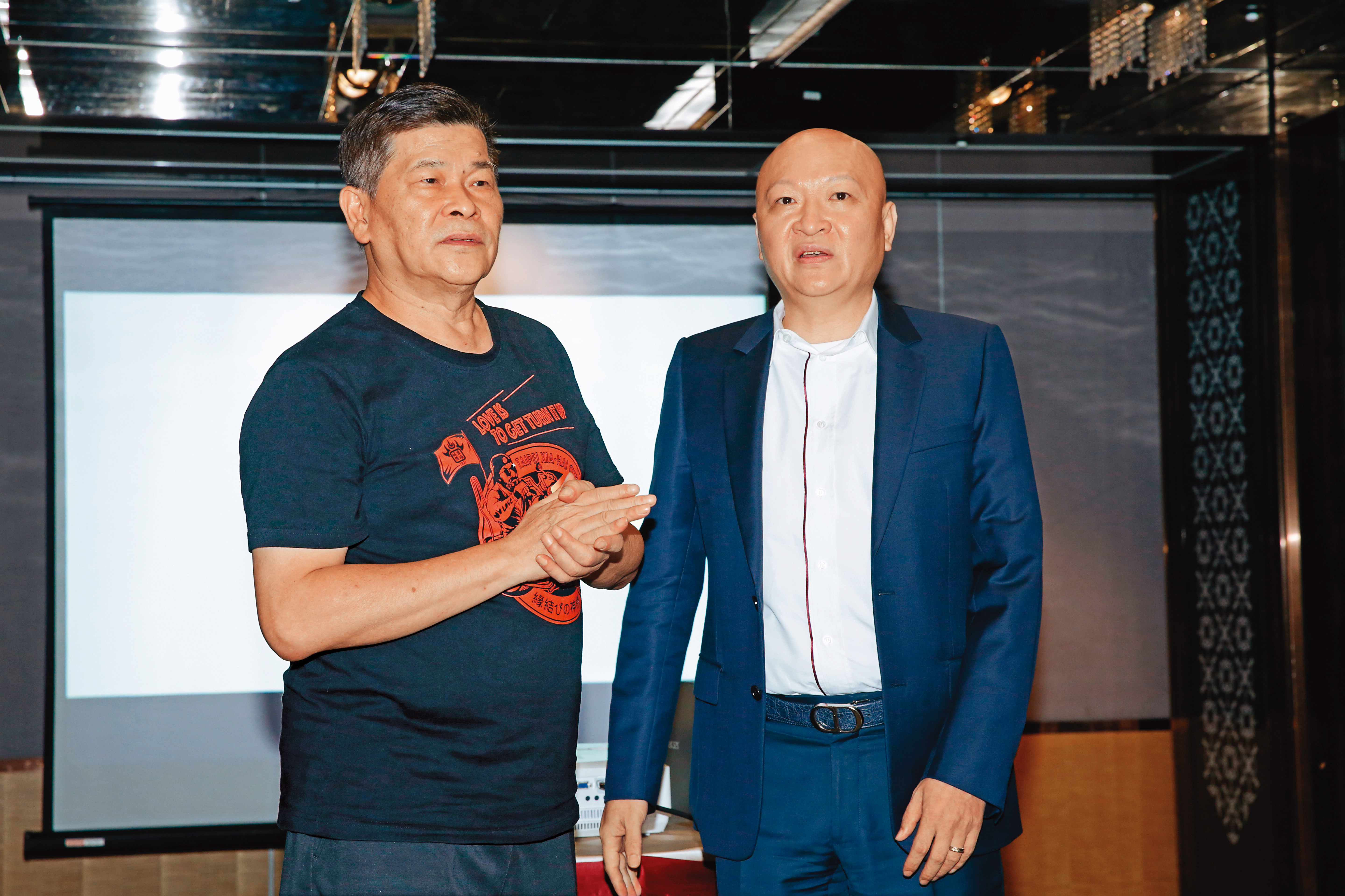 日前澎恰恰（左）的富商好友林秉文（右）除了爆出澎恰恰已經離婚2年，也頻頻對外交代澎恰恰的近況與還債進度。