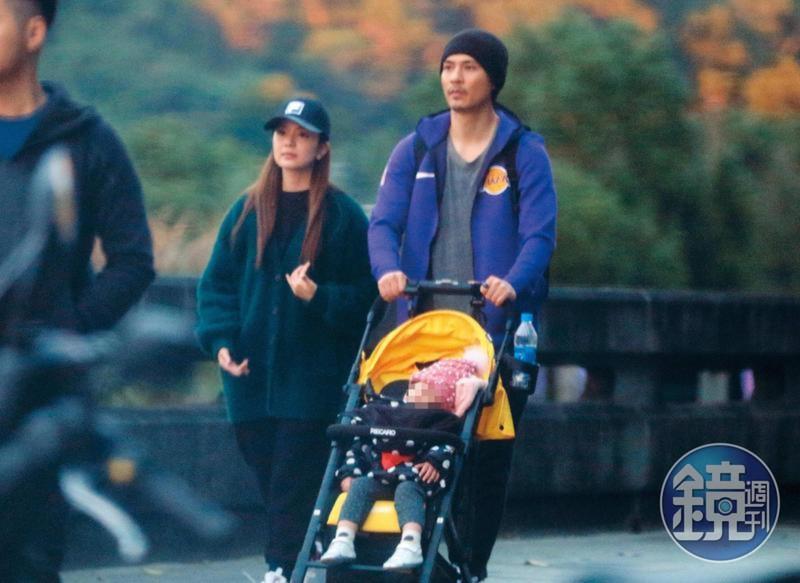 喻虹淵套牢周渝民,兩人2015年結婚,隔年喜獲千金。