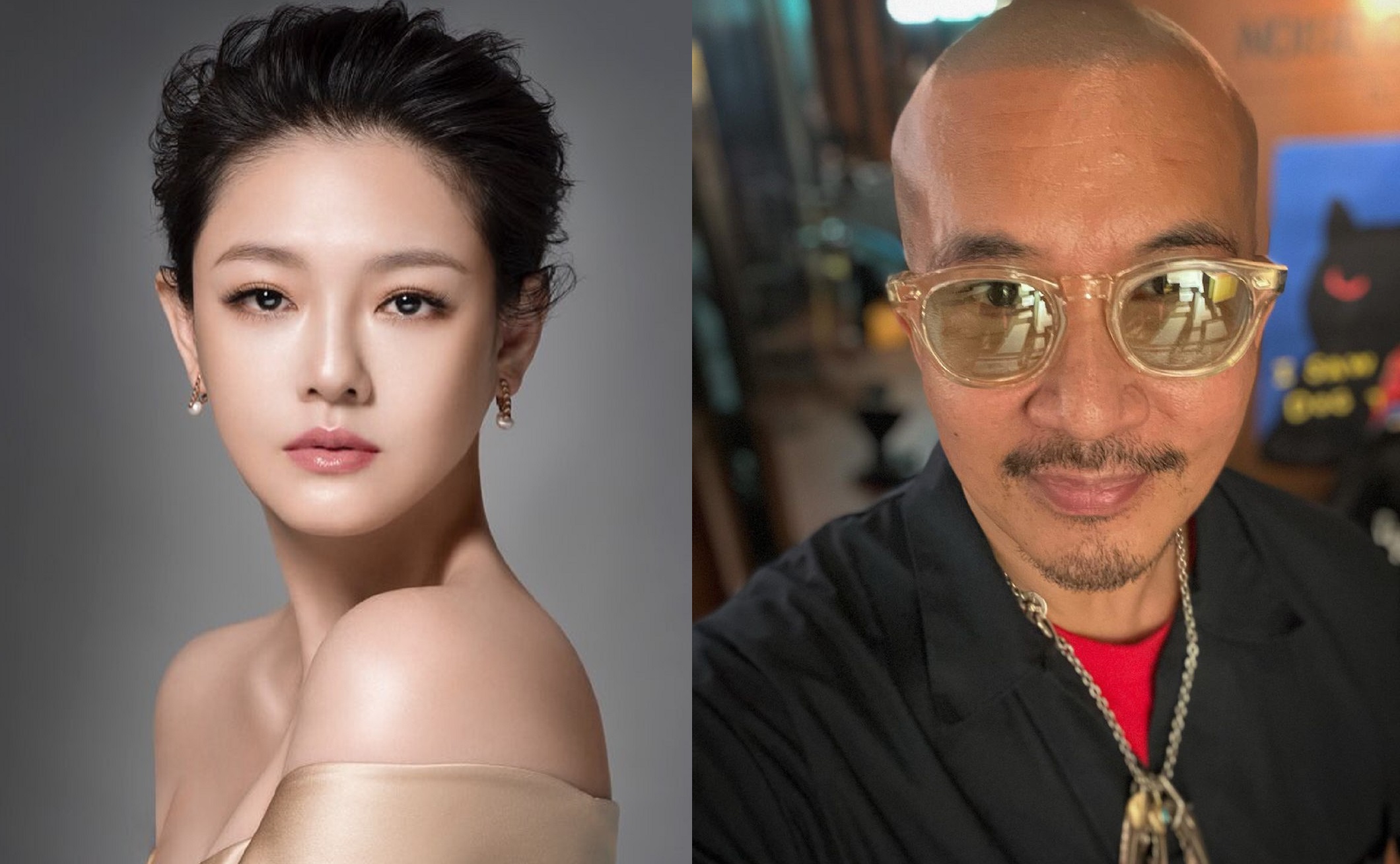 大S（左圖）與「酷龍」具俊曄今宣布結婚，消息曝光後引來台韓關注。（左圖翻攝自大S Instagram，右圖翻攝自具俊曄Instagram）