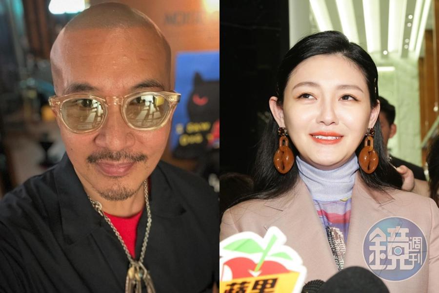 具俊曄(左)今在臉書上宣布閃娶大S(右),還透露是自己「找到了20多年前的那個號碼」。(翻攝自具俊曄IG、本刊資料照)