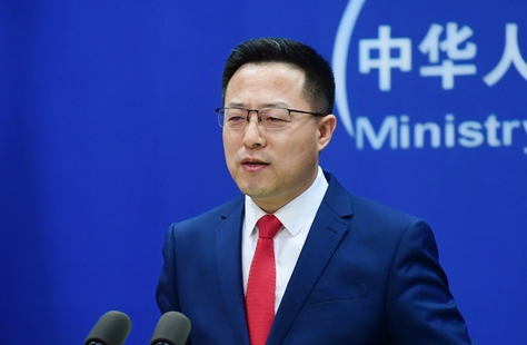 對於台灣外交部及衛福部積極爭取以觀察員身分參與第75屆世界衛生大會，趙立堅（圖）表示不同意。（翻攝中國外交部網站）