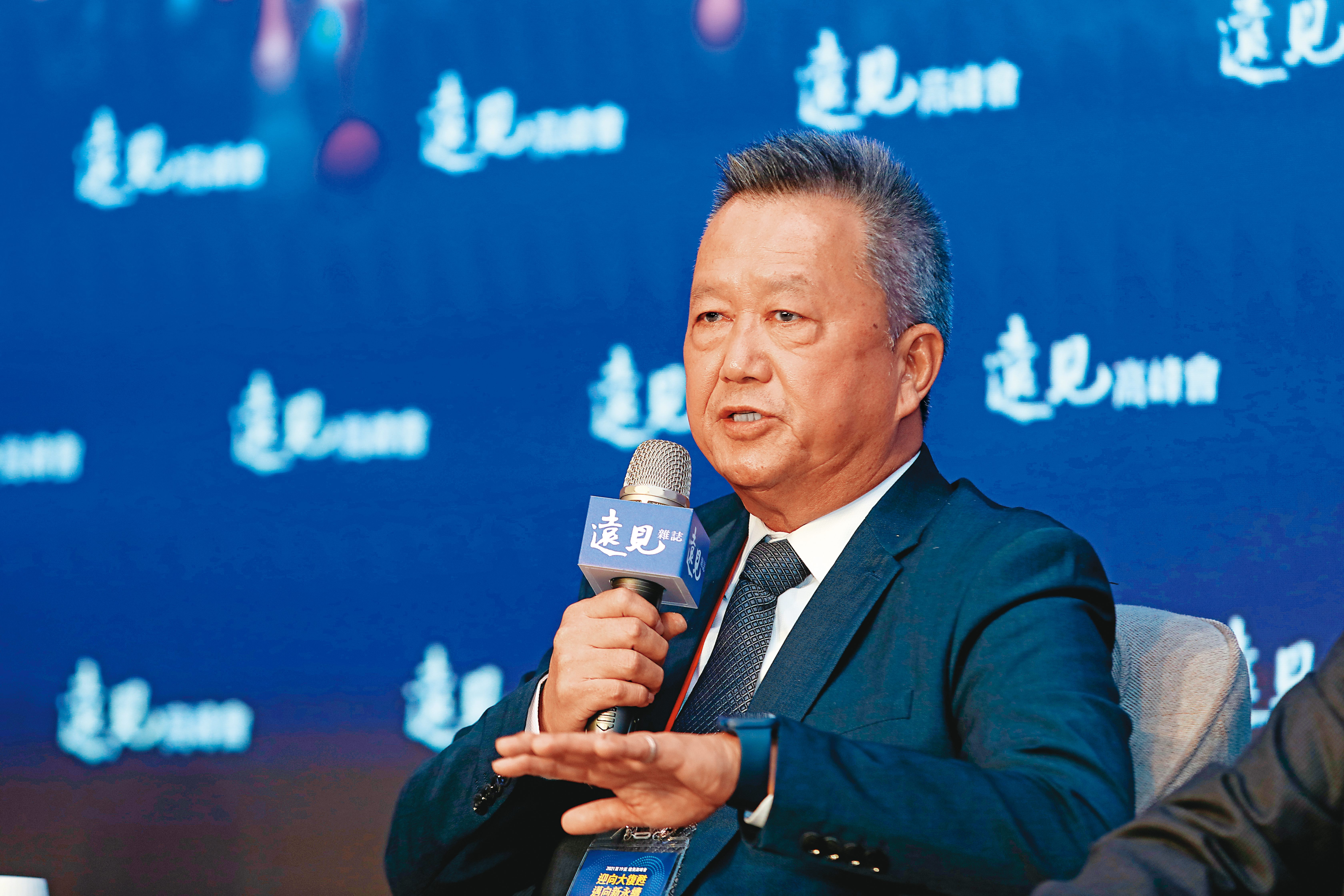 漢翔董事長胡開宏表示,公司將沼氣發電及儲能等業務,列為多角化重點。(漢翔提供)