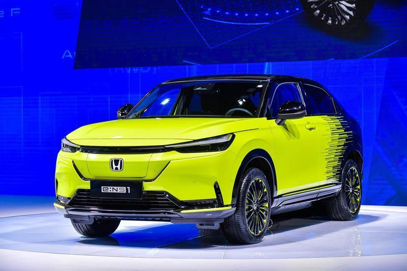 HONDA發表的電動概念車e:NS1。