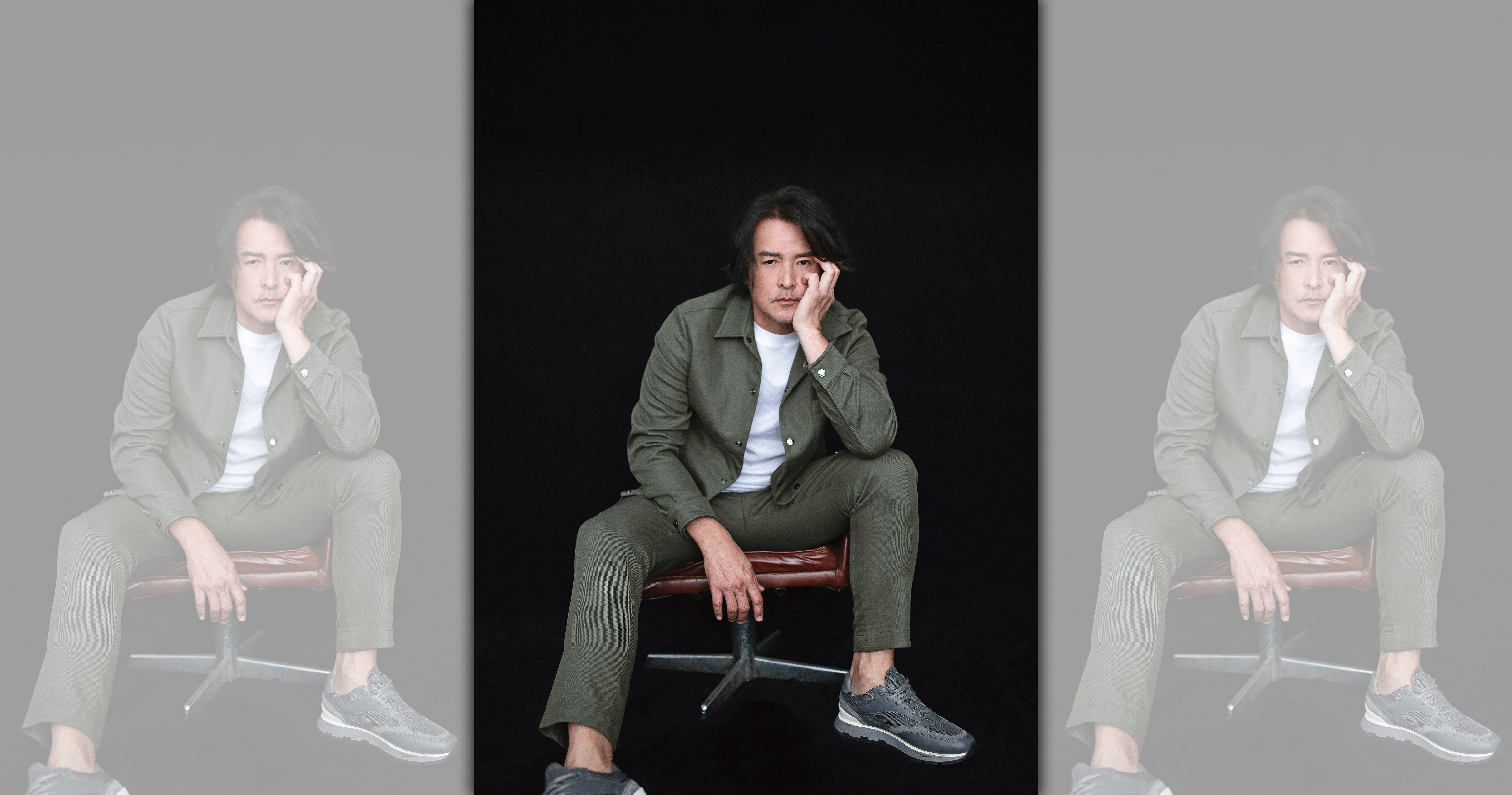 演藝圈總是對變老感到驚慌，但李銘順開心地擁抱中年身分，拓寬了表演戲路。