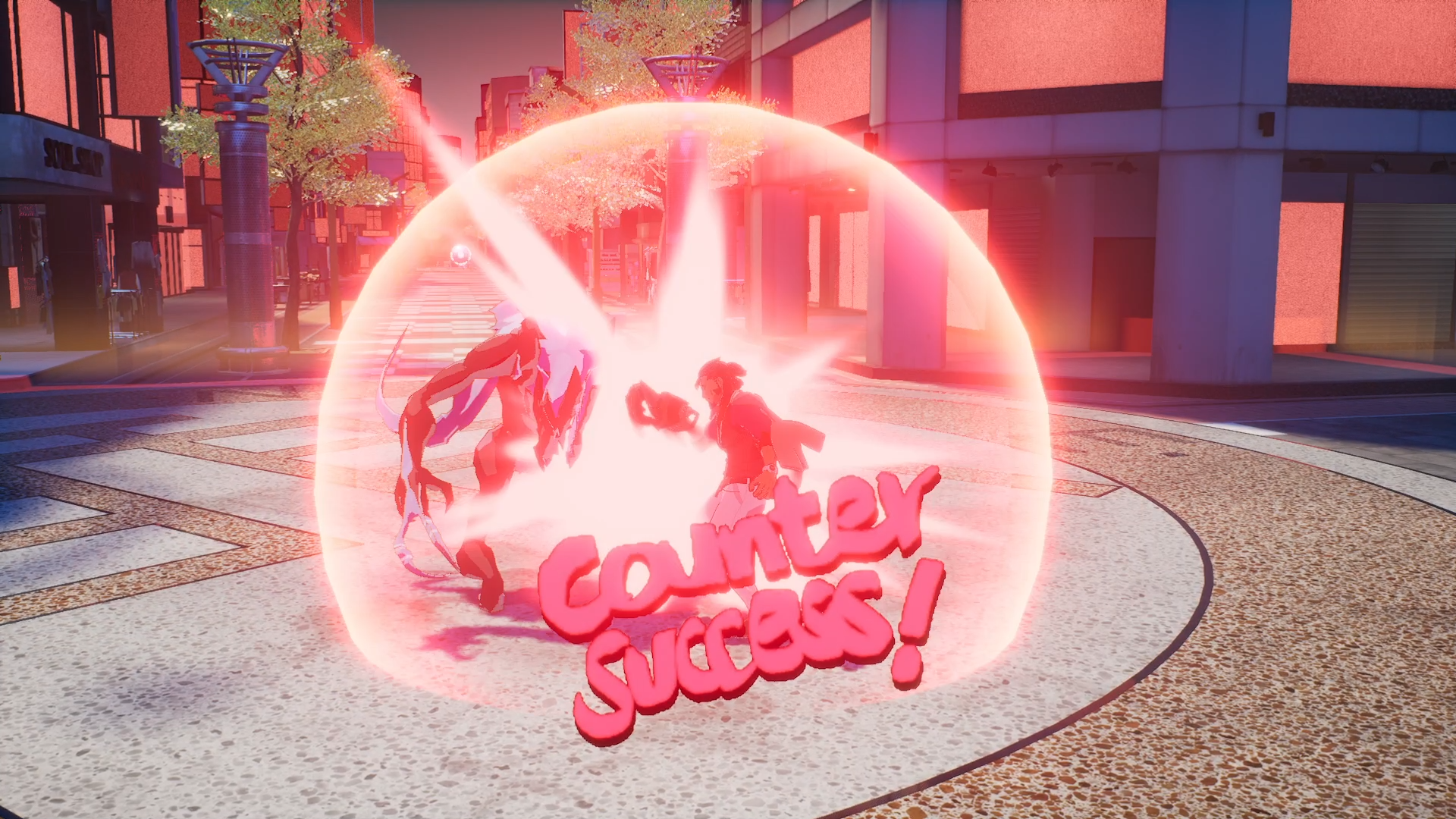 二代的異次元「酉閃町」保留更多西門町街景特色，為了避免影響遊戲讀取速度，開發團隊在記憶體存取方式上做了許多優化。（傑仕登提供）