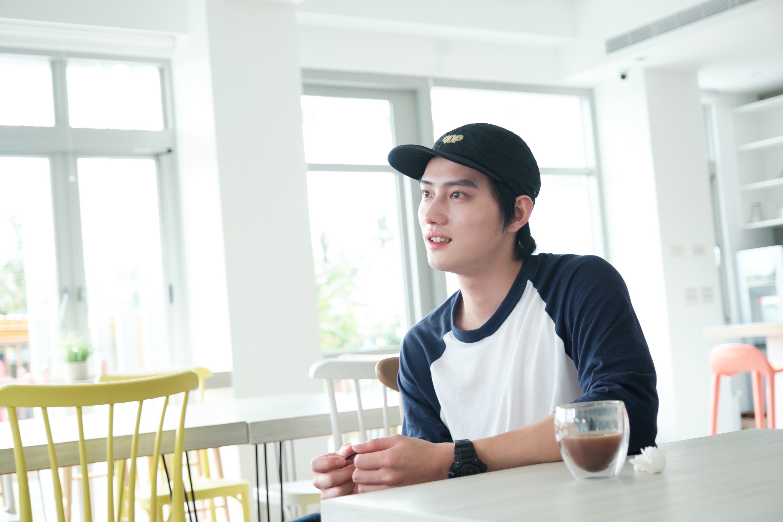 范少勳因為工作關係,這次只能在民宿待短短四天三夜,非常不捨。(公視提供)