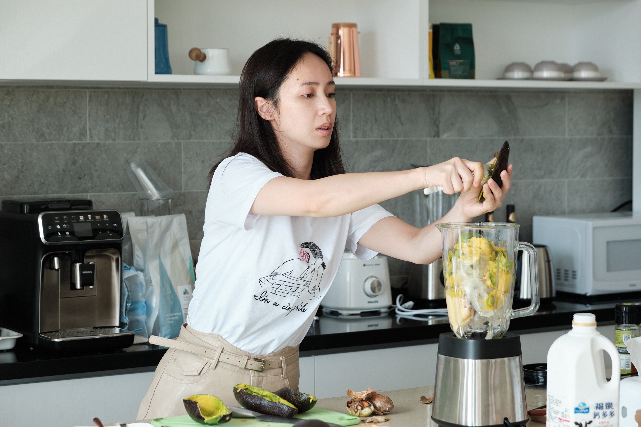 製作單位原本討論要安排去山上玩的行程，卻慘遭黃瀞怡拒絕。（公視提供）