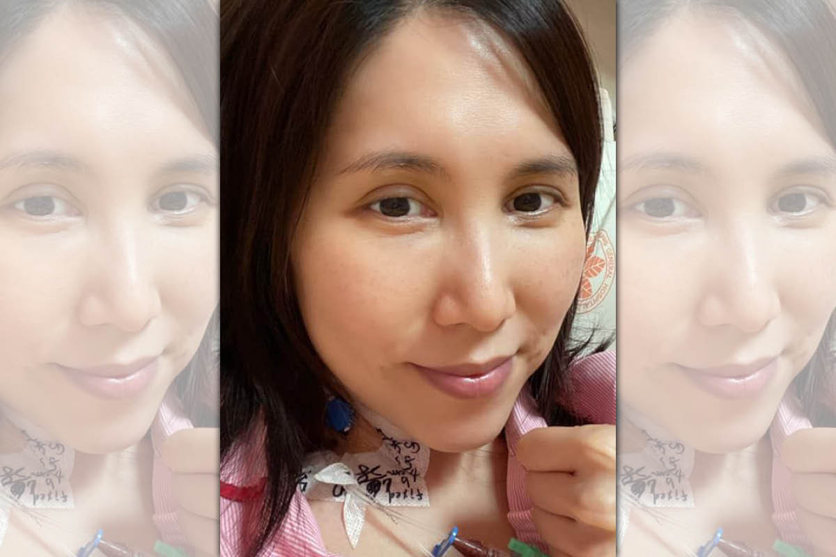 余苑綺撐過70次化療，發言反擊酸民攻擊言論。（翻攝自余苑綺臉書）