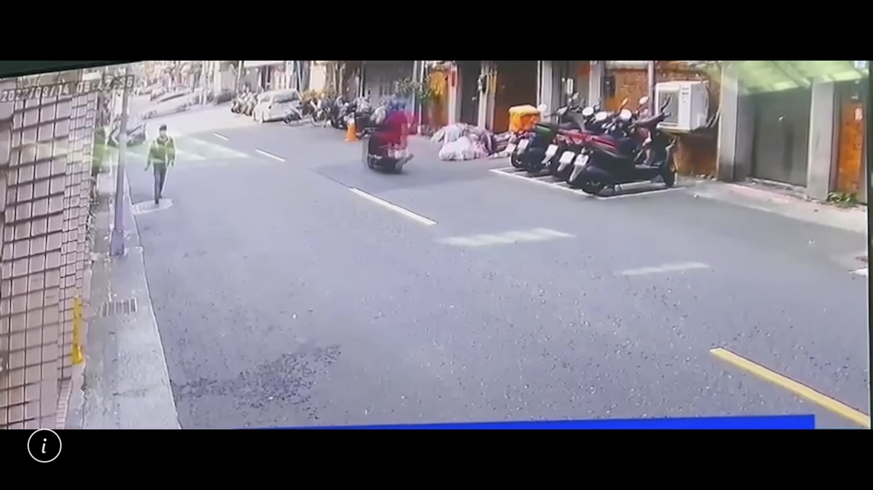 張男被查出案發前即多次在張男住處附近徘徊。（翻攝畫面）