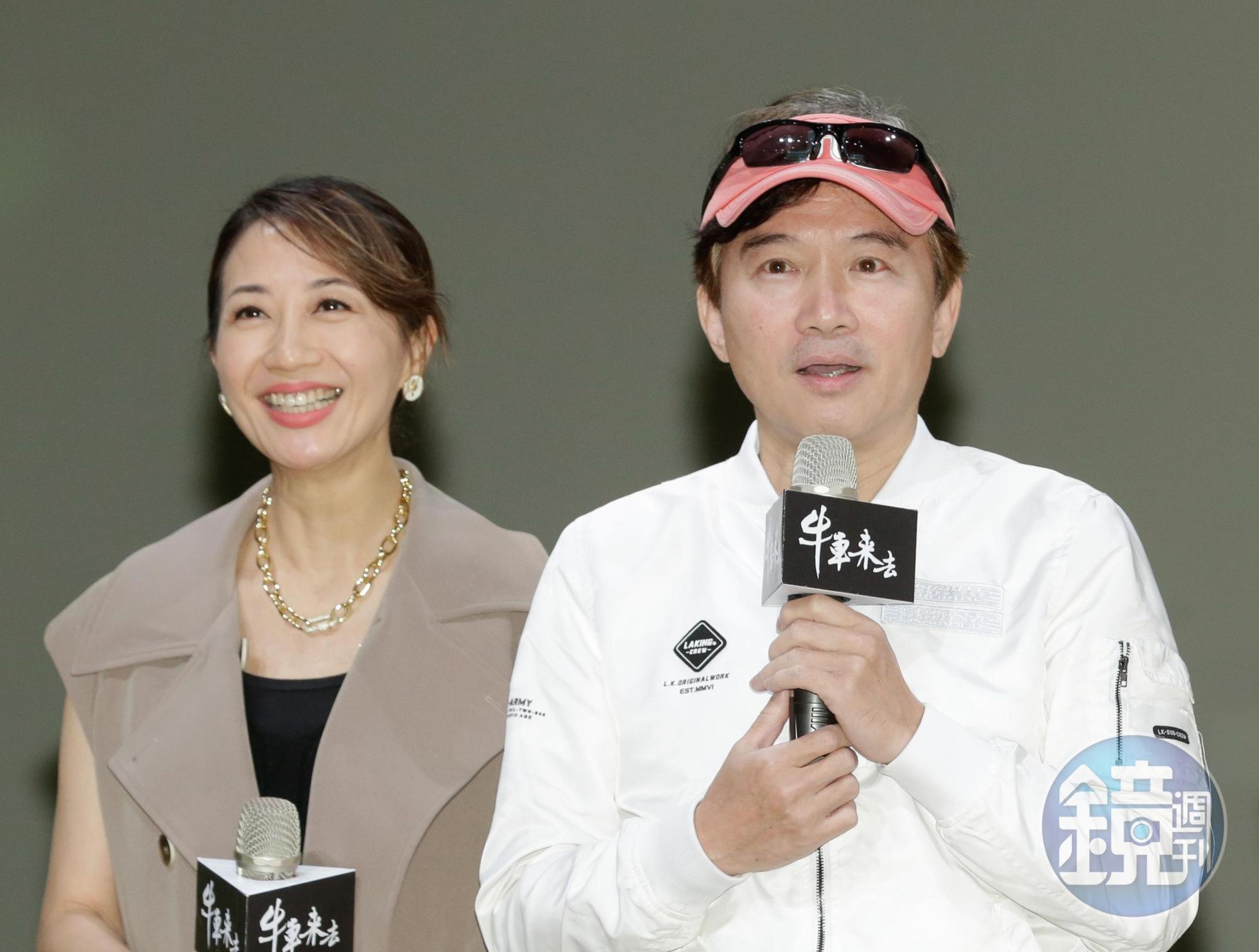 孫鵬今出席新戲發布會被問到孫安佐官司後續三緘其口。