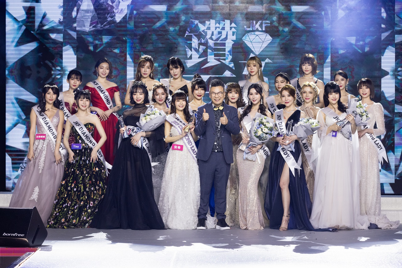 沈玉琳出席JKF活動看起來很開心。（JKF提供）