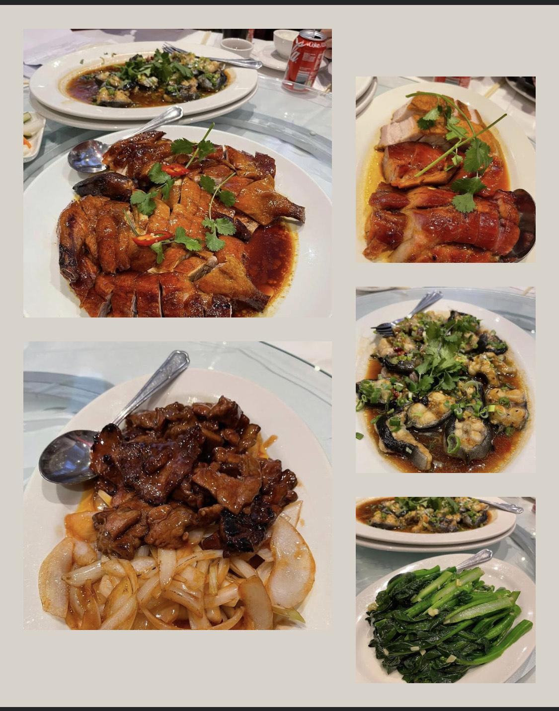 到達英國第一餐,杜汶澤找來最掛念的香港味。(翻攝自杜汶澤臉書)