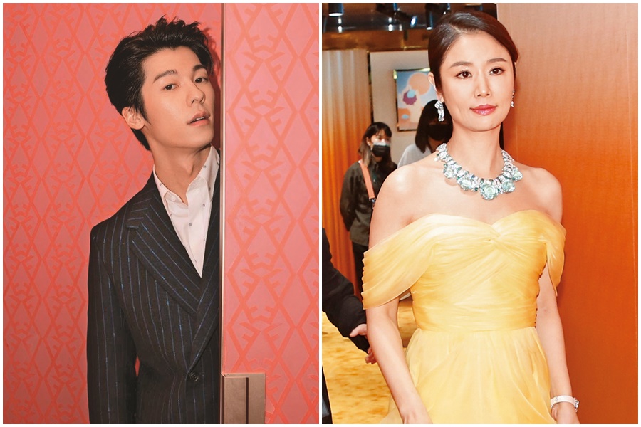 林心如（右圖）、許光漢（左圖）都是當前一線演員，手上各有不少代言，價碼皆堪稱頂級。（左圖翻攝自許光漢IG）