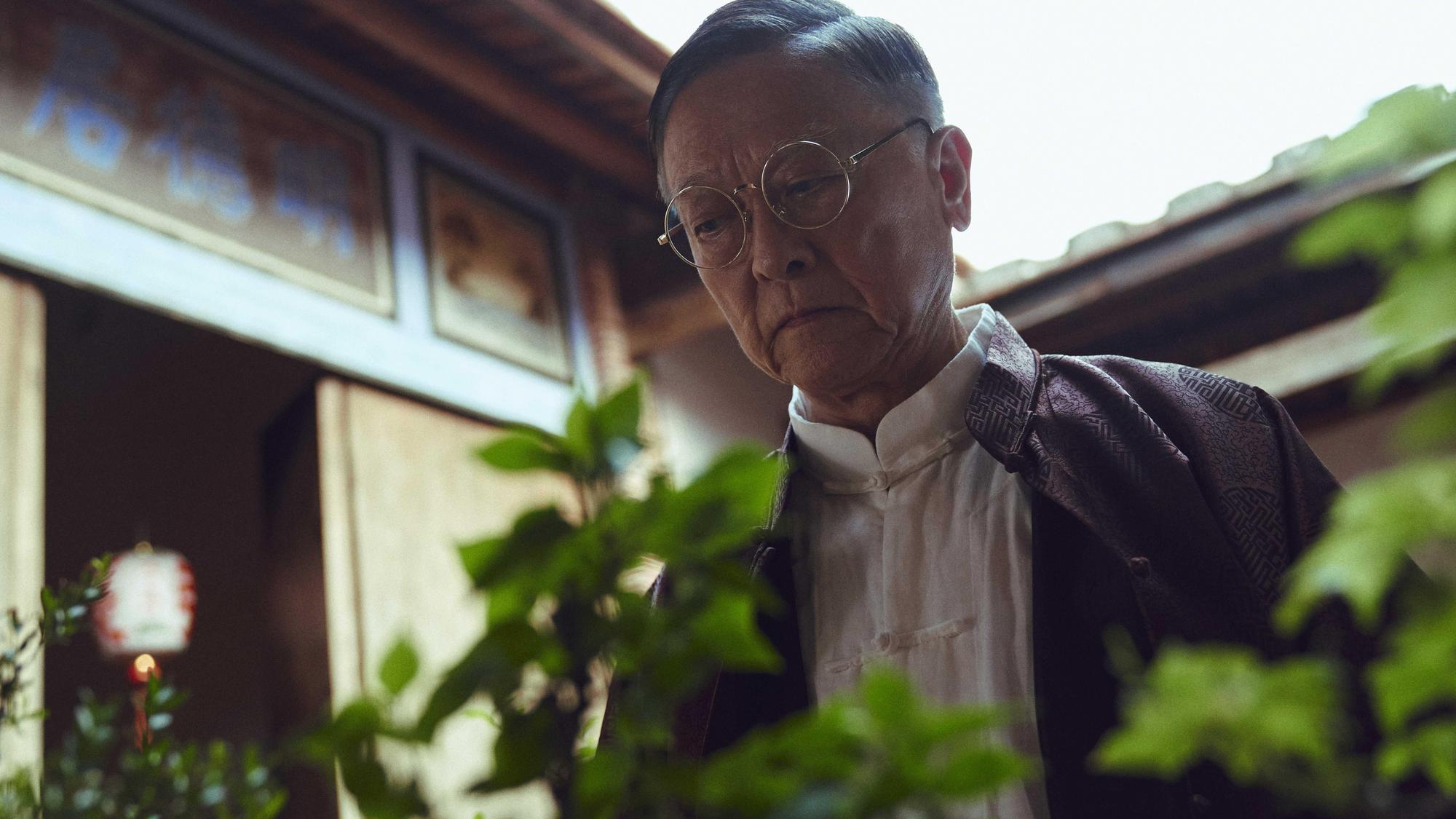 唐川在公視時代生活劇《茶金》演張家伯公一角。(公視提供)