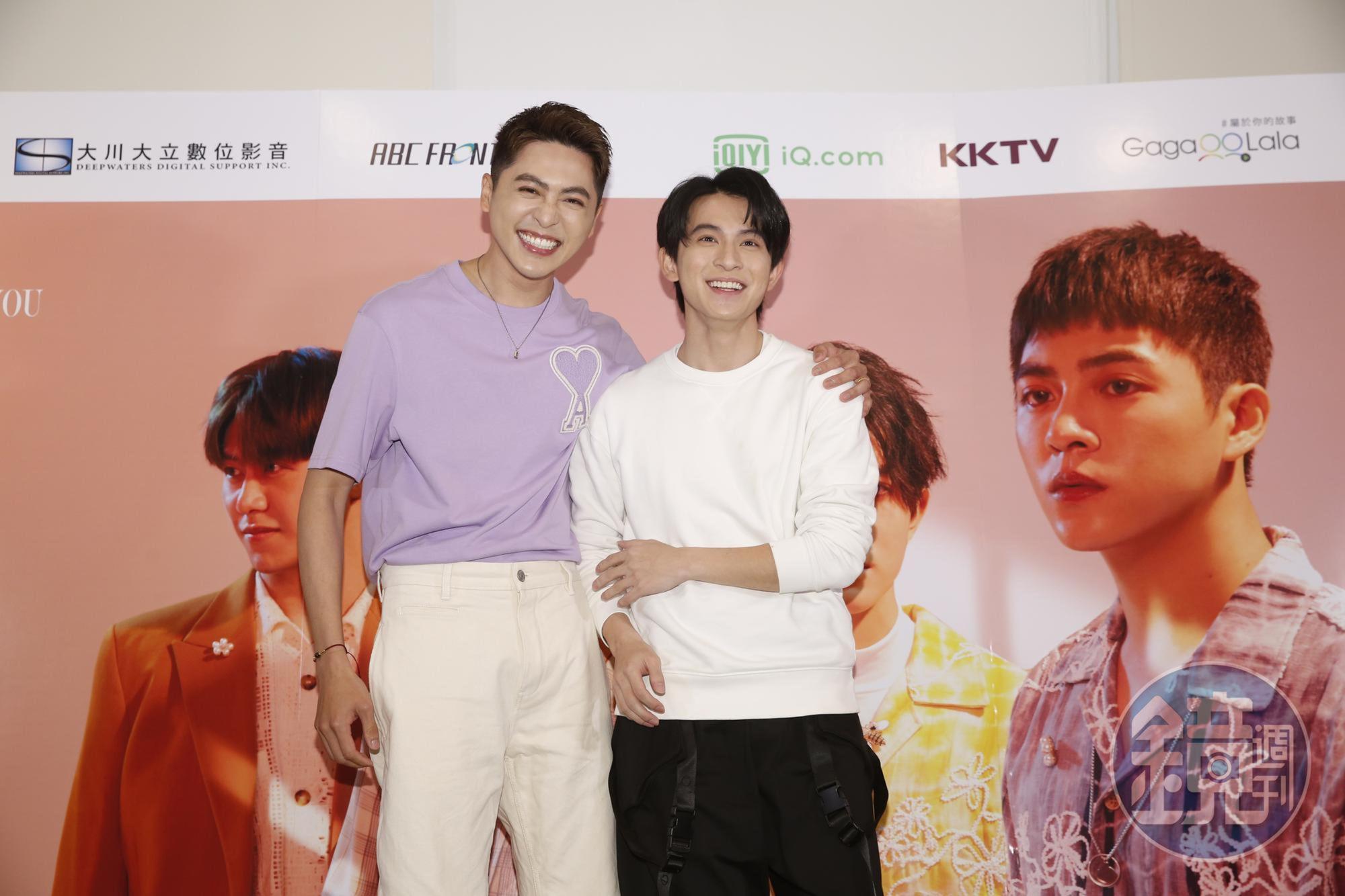 林暉閔、黃新皓已是第二次合作。