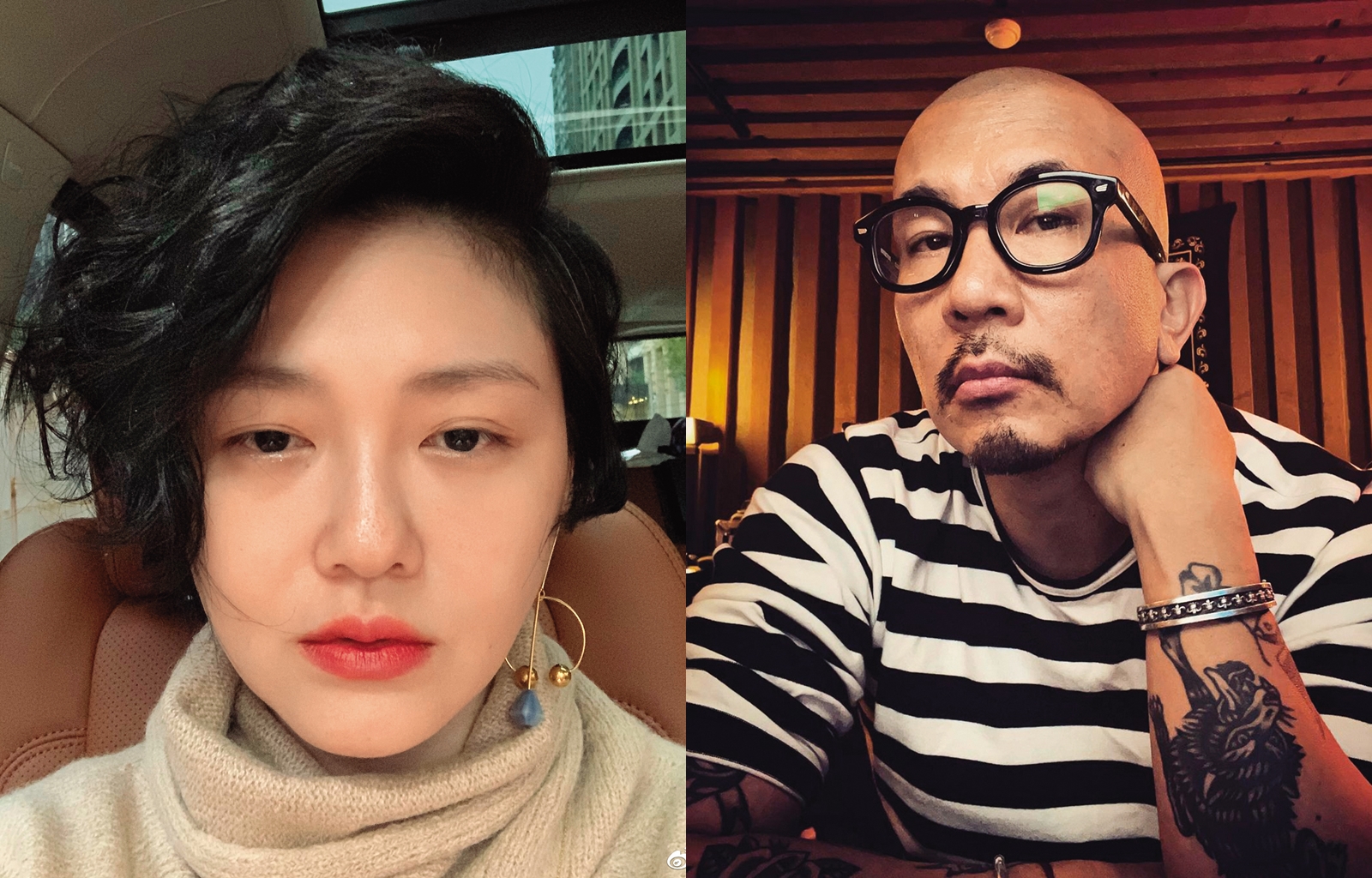 具俊曄為了來台會大S，求婚攻勢相當猛烈，讓她離婚4個月就宣布再婚；文件上已是夫妻的他們，要到男方18日隔離期滿才能見面。（翻攝自大S微博、翻攝自具俊曄IG）