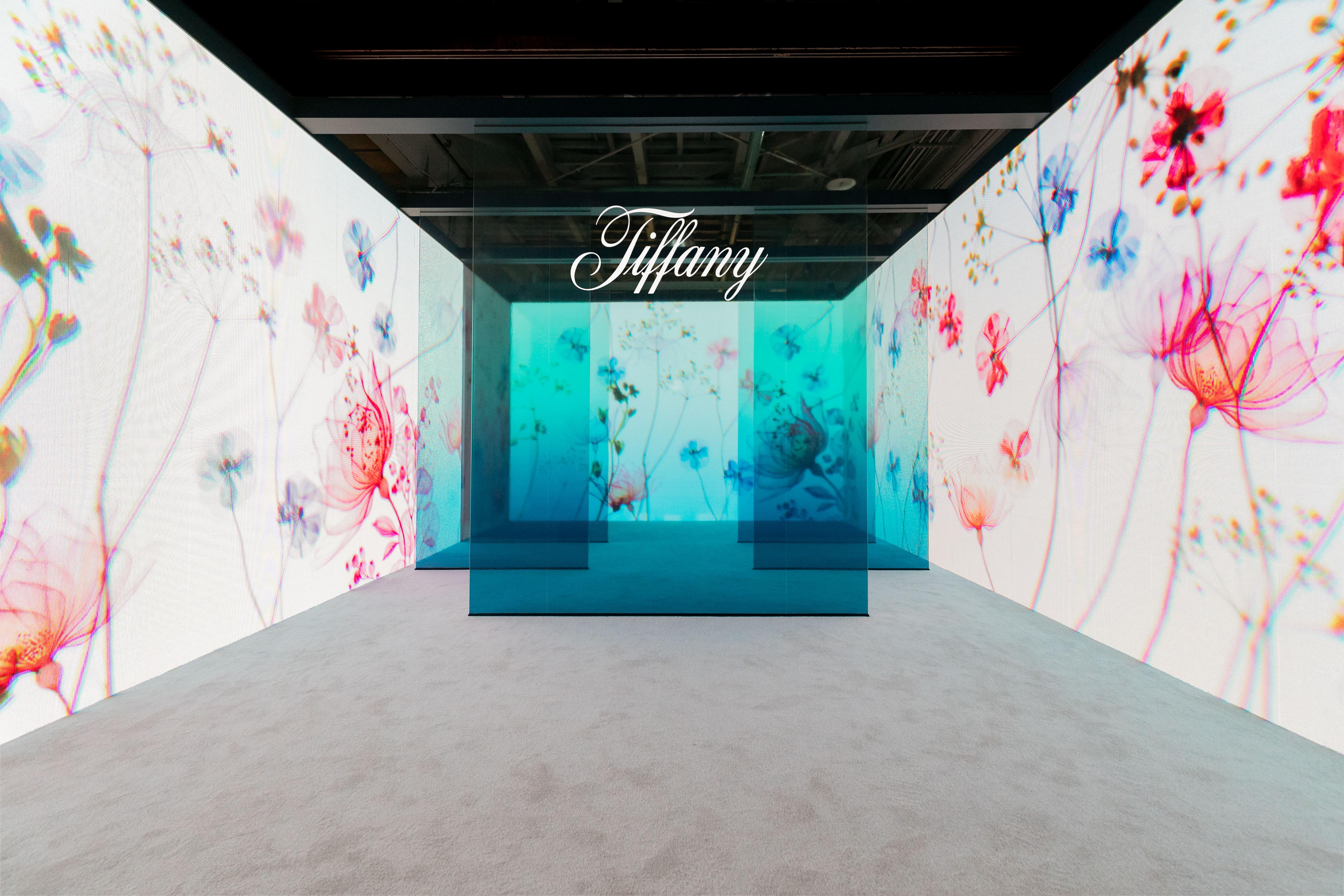 Tiffany 2022自然綺想高級珠寶展展場空景照。（TIFFANY & Co.提供）