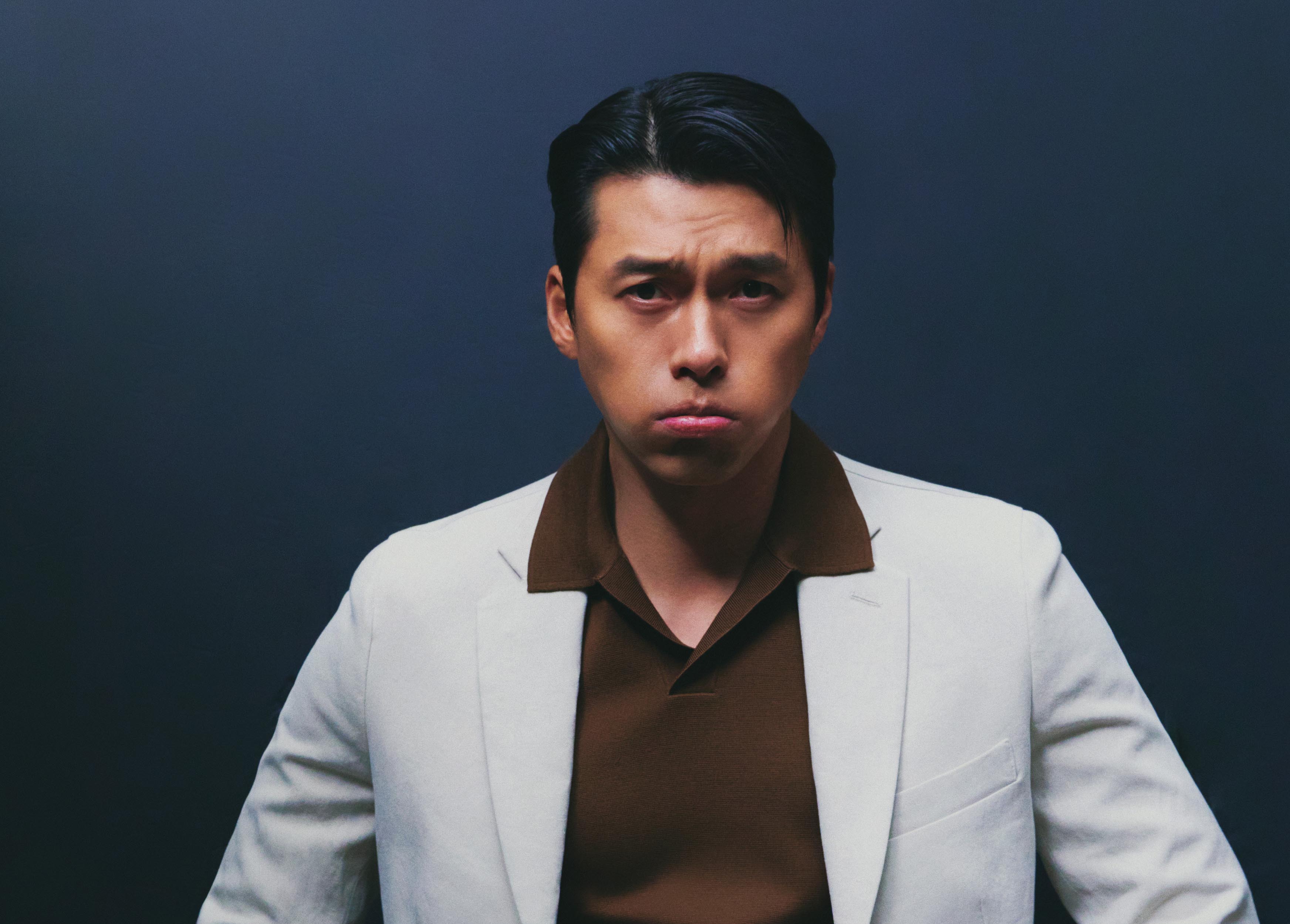 Loro Piana官方品牌大使玄彬的嘟嘟嘴形象照。（Loro Piana提供）