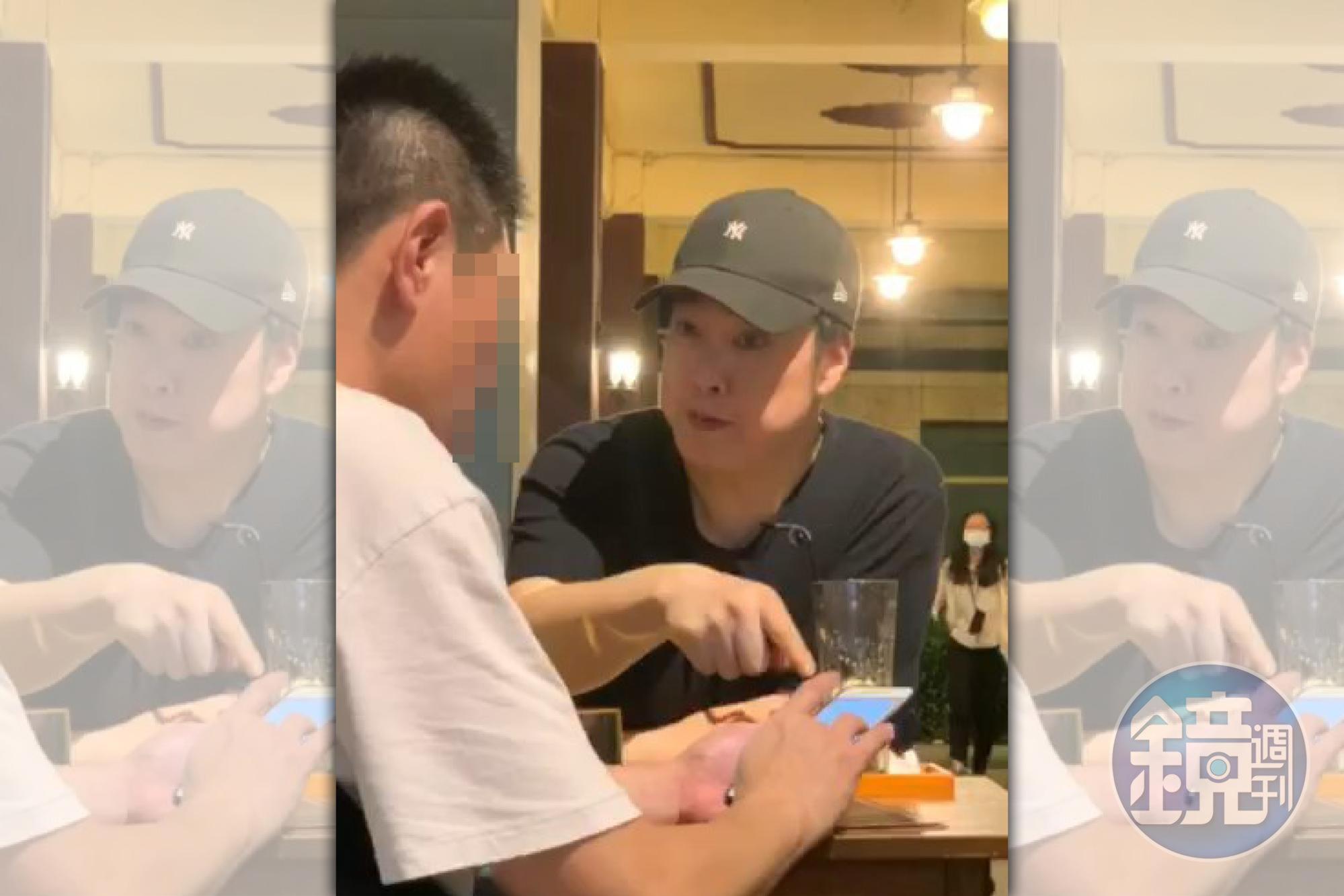 霧峰林家子孫林明洋（圖）狀況不斷，還曾被父親告上法院。（讀者提供）
