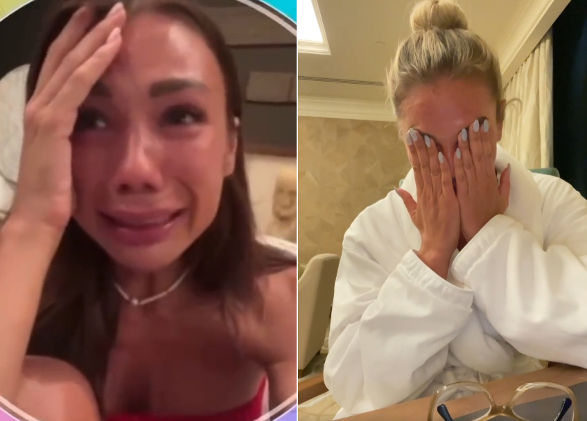 俄羅斯網紅對於即將不能使用IG相當感到十分難過。（翻攝自推特／IG）