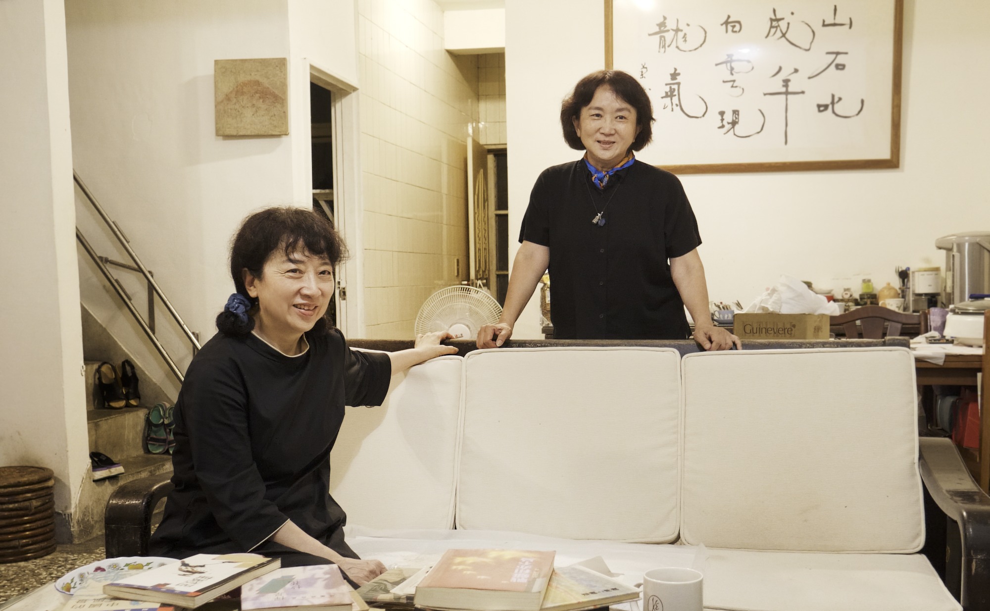 作家朱天文（左）、朱天心（右）姊妹性格大不同。（目宿媒體提供）