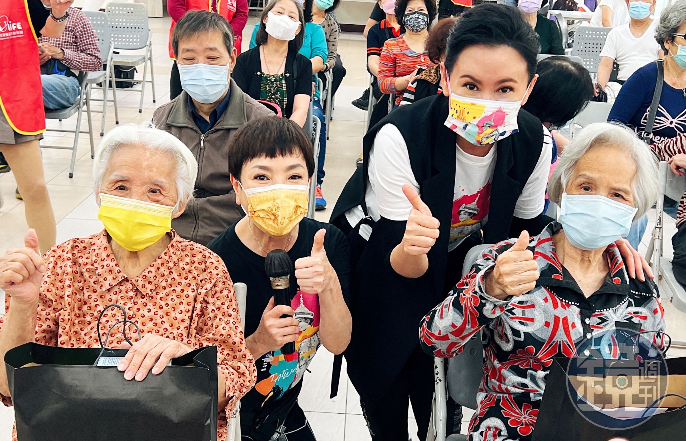 陳亞蘭多年來為公益不遺餘力。（欣湉國際提供）