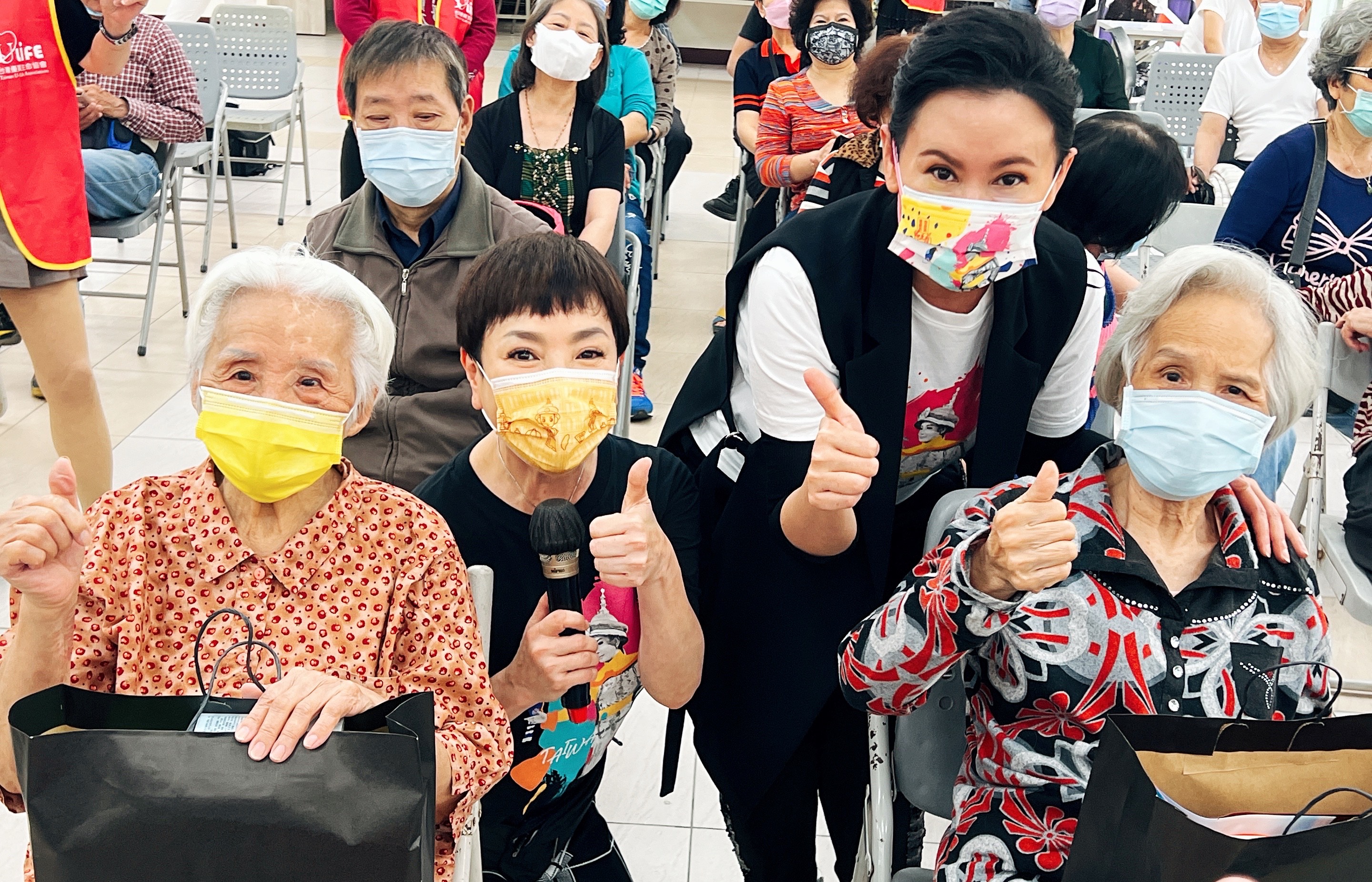 陳亞蘭多年來為公益不遺餘力。（欣湉國際提供）