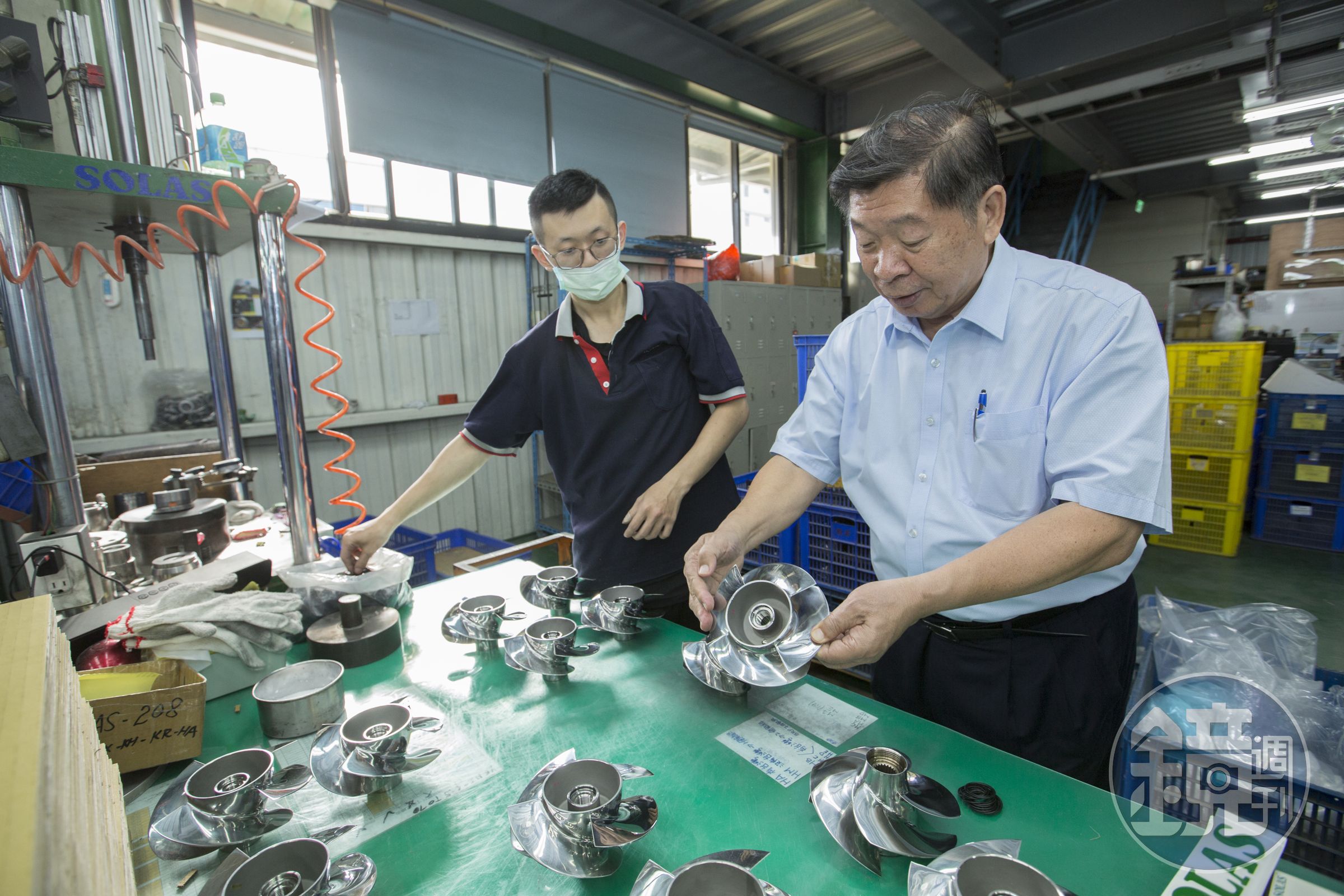 林允進走過差點破產的低潮，積極打造幸福企業，1年發5次獎金，員工流動率極低。
