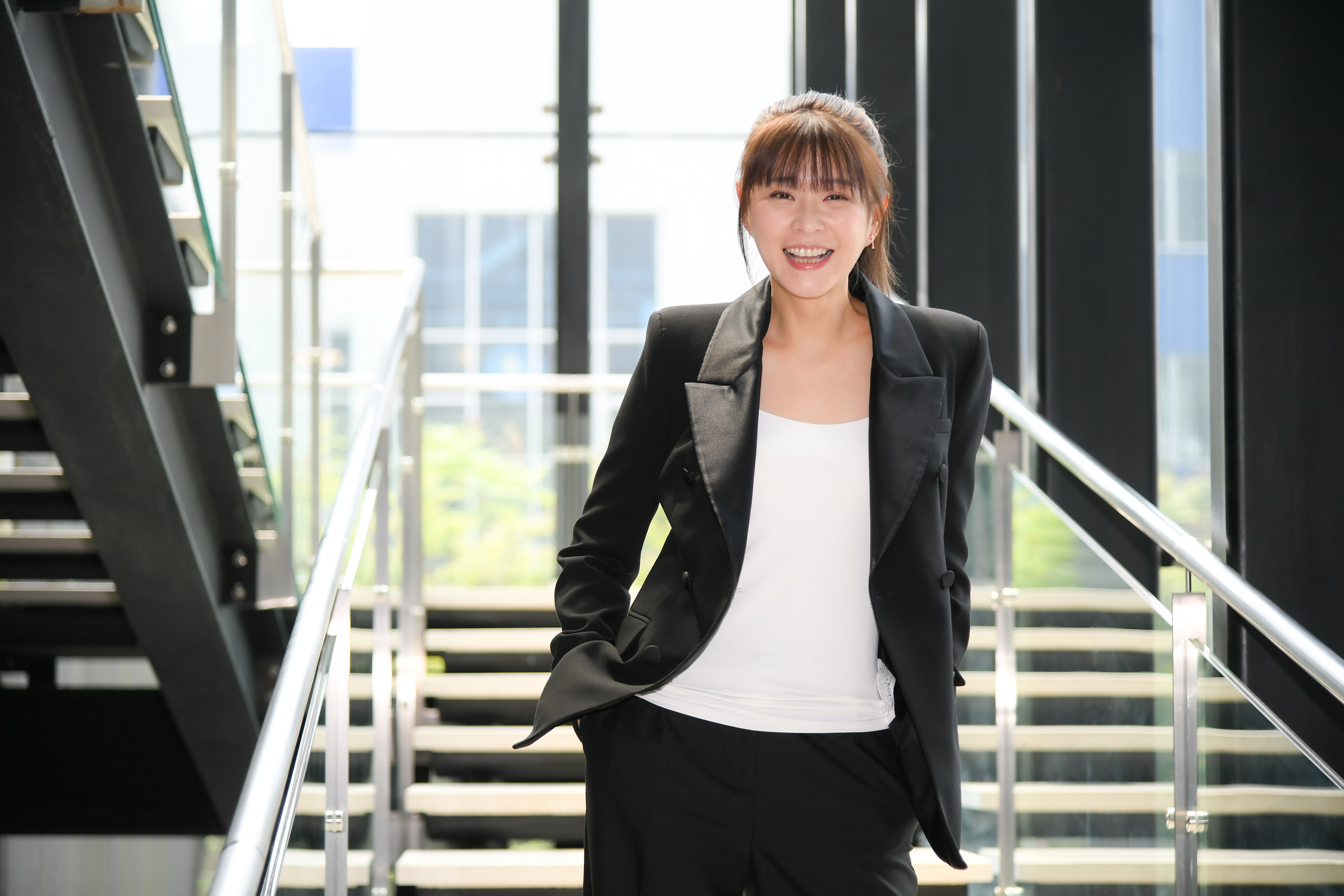 李燕在新八點檔《一家團圓》演出有正義感的護理師。（三立提供）