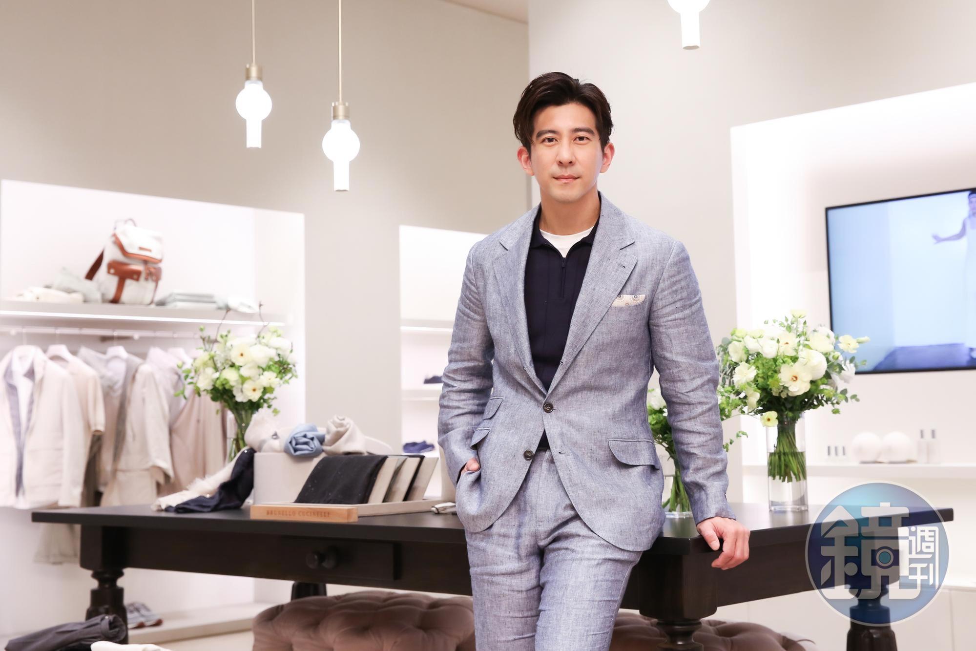 修杰楷以嘉賓身份出席BRUNELLO CUCINELLI 2022春夏新品發表會，透露品牌堅持的職人精神令人感動。