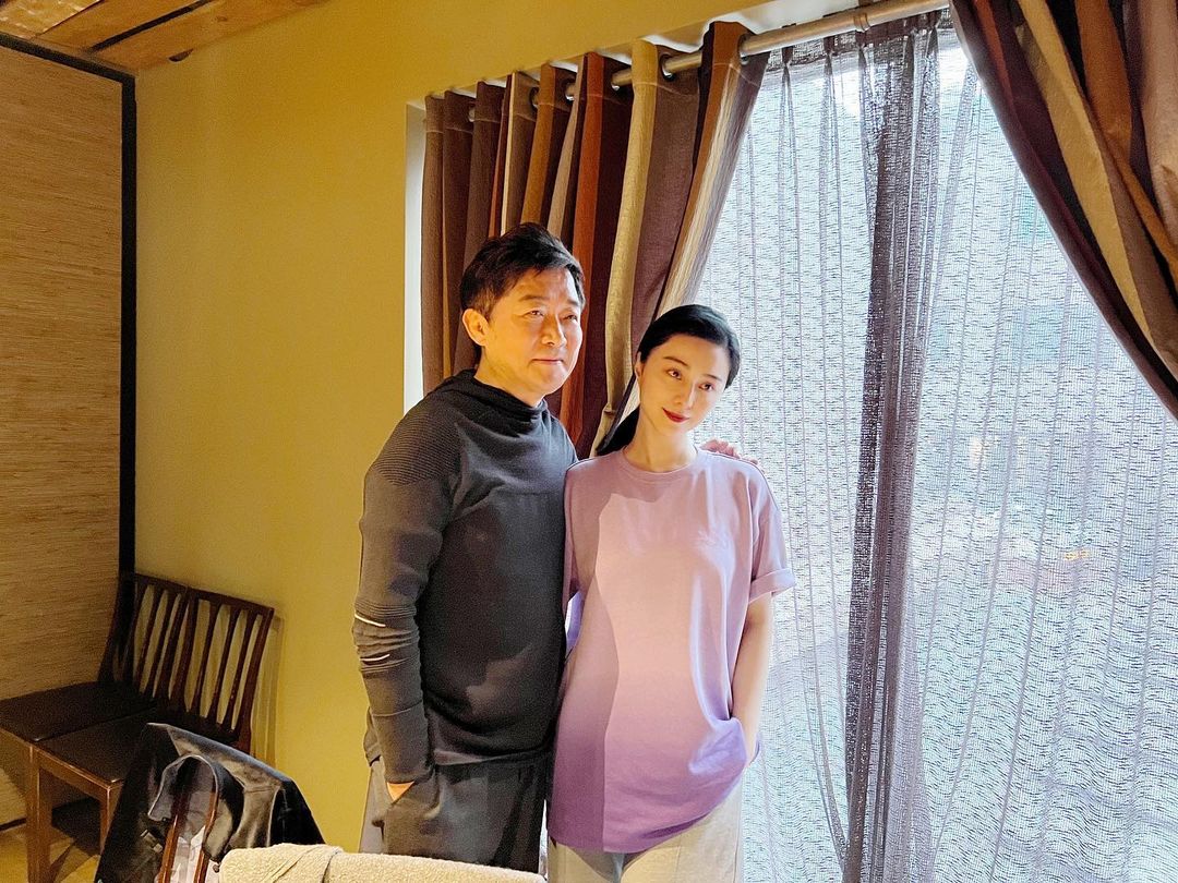 除了客串韓劇，范冰冰也與曾合作的導演姜帝圭見面，似乎有再次合作的機會。（翻攝范冰冰IG）