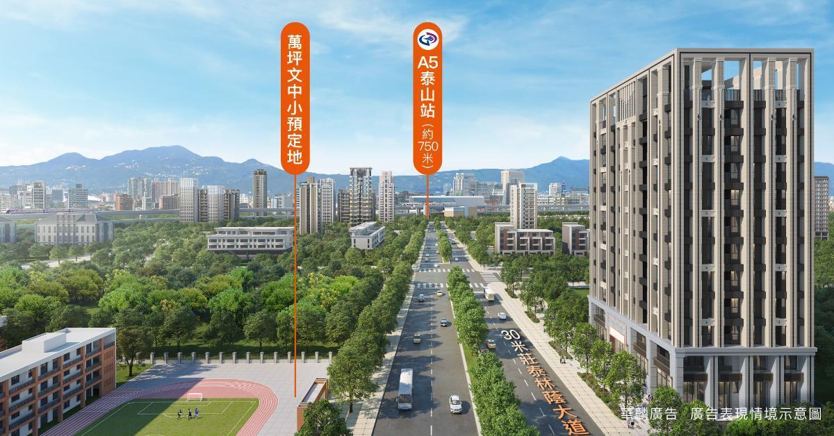 重劃區越早買越能享有社會增值,「文華閱」推出輕總價,提早完成買家計劃。