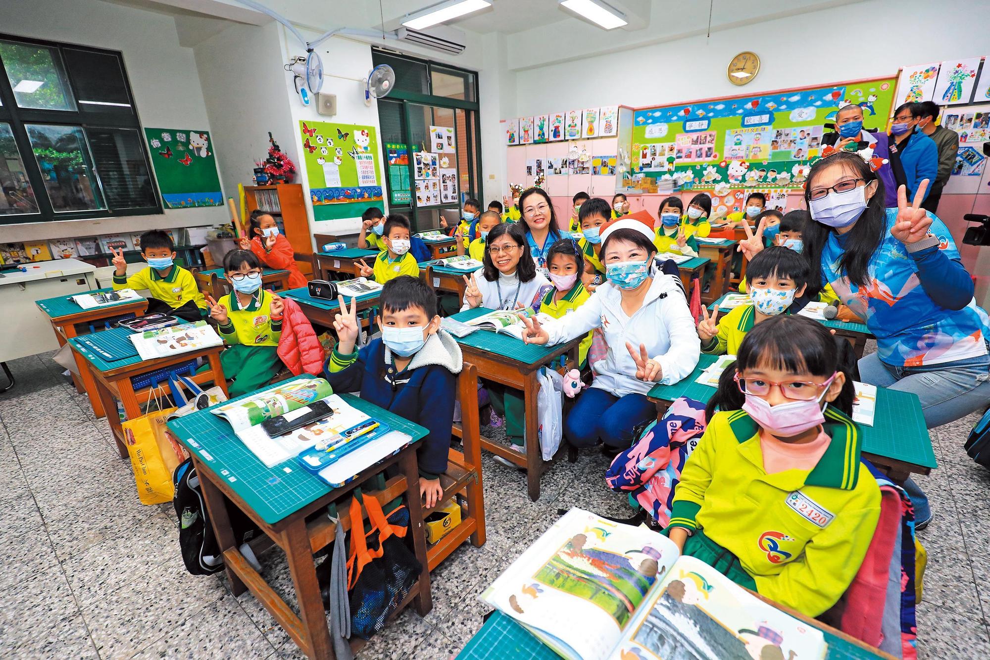 台中市府推動「清涼安心學習計畫」,效率6都第1。