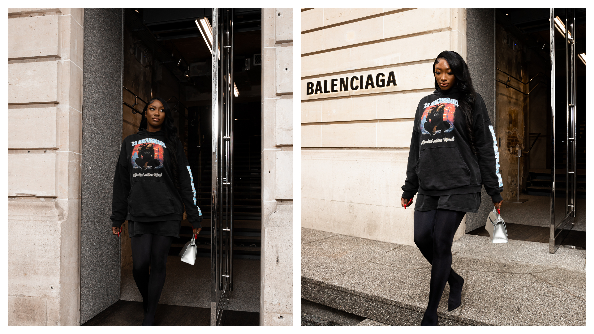 Aya Nakamura為本系列親自拍攝照片。（Balenciaga提供）