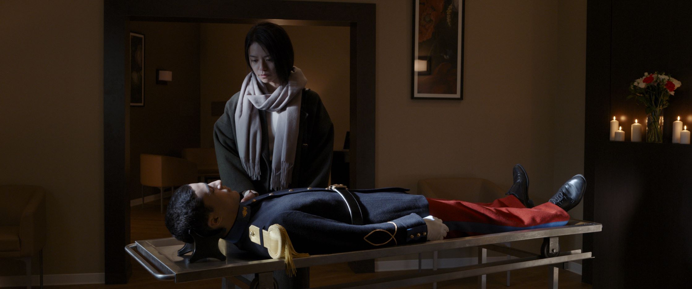 宋芸樺首度以全英語演出， 導演根據她的特色和背景調整角色設定。（ 馬氏影業提供）