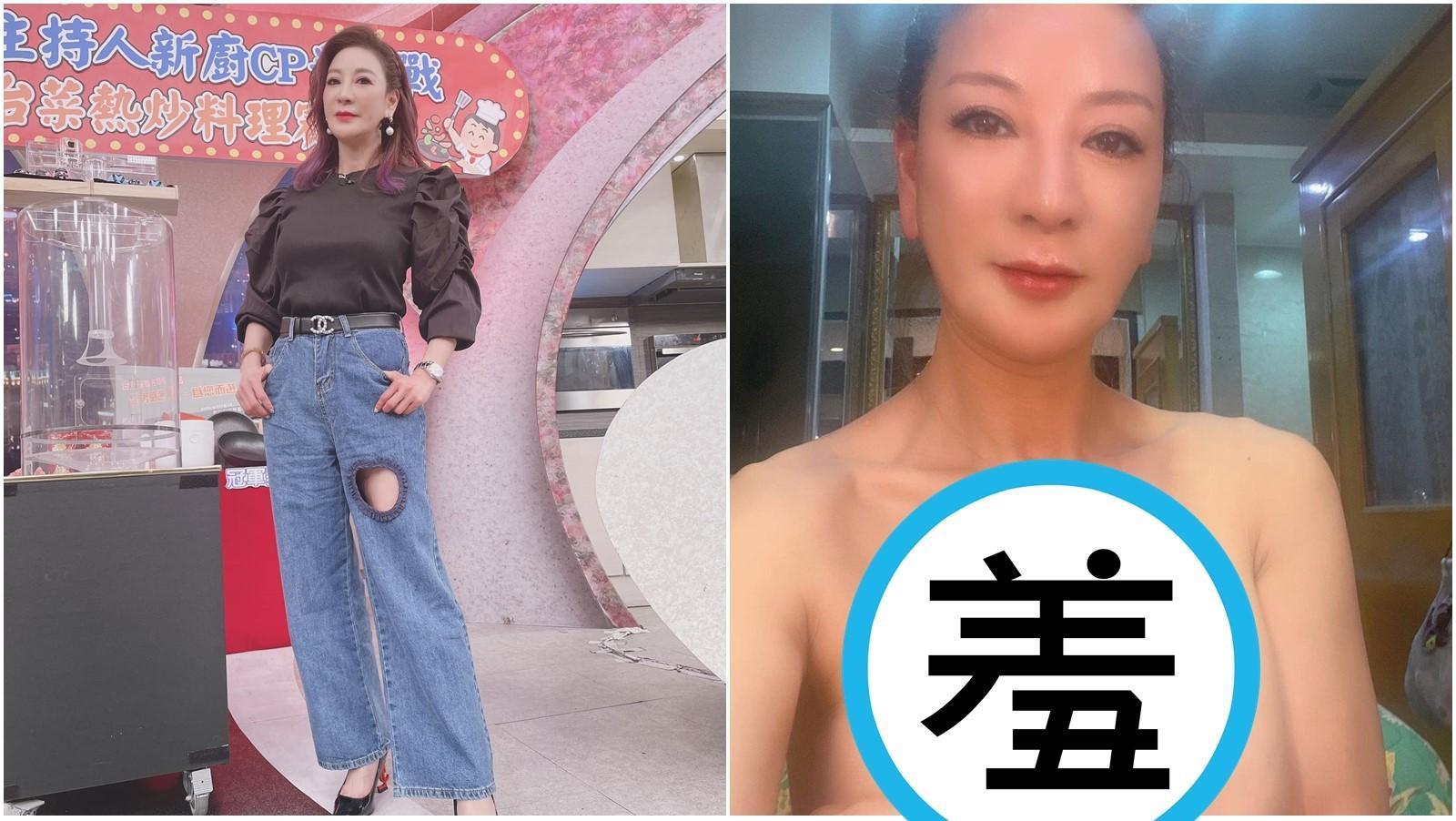 楊繡惠貼出胸前上空照，再掀起網友熱議。（翻攝自楊繡惠IG）