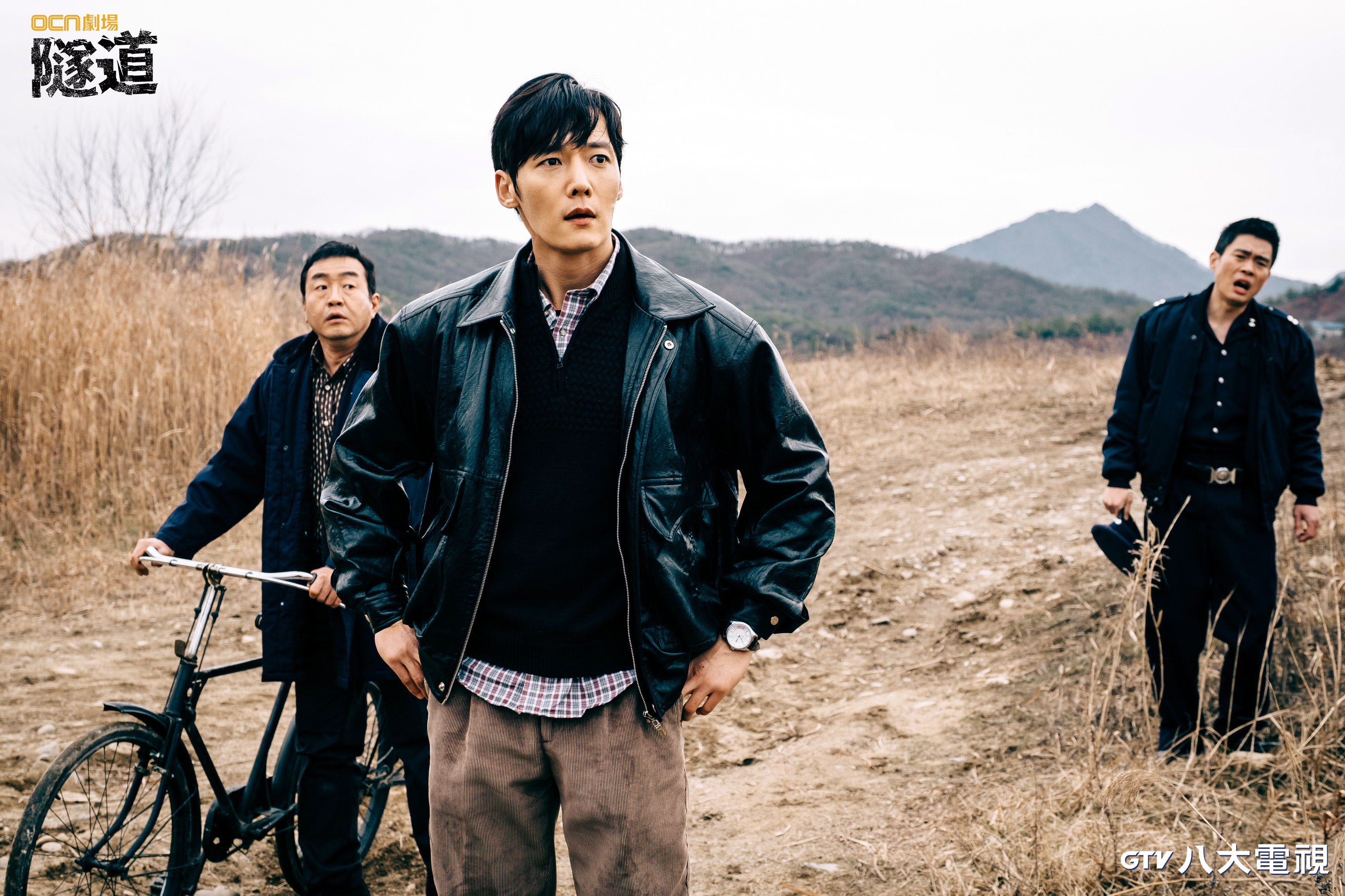 崔振赫主演《隧道》在韓開播便打破神劇《VOICE》紀錄。（八大提供）