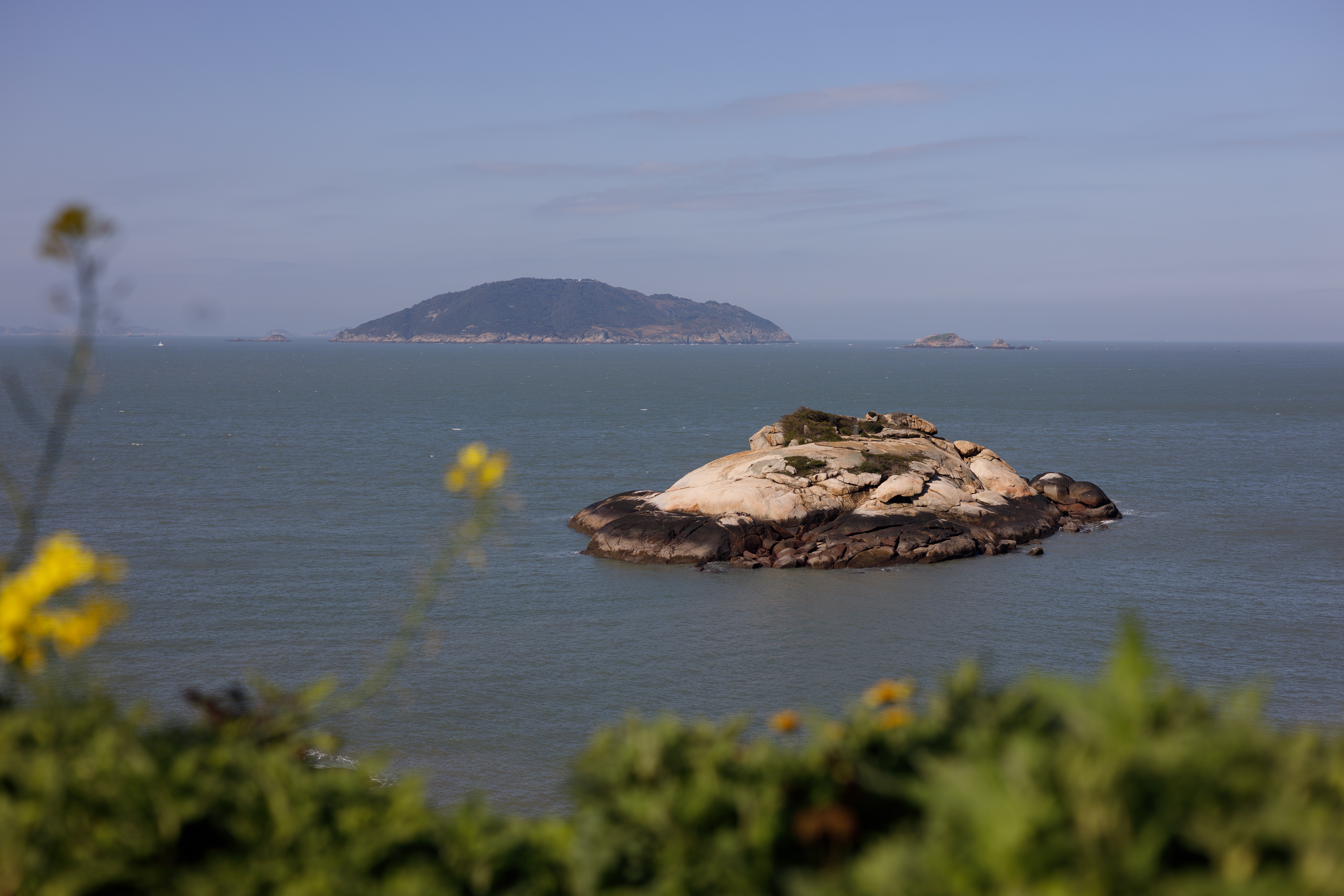 海景與龜島式芹壁村經典的景色。
