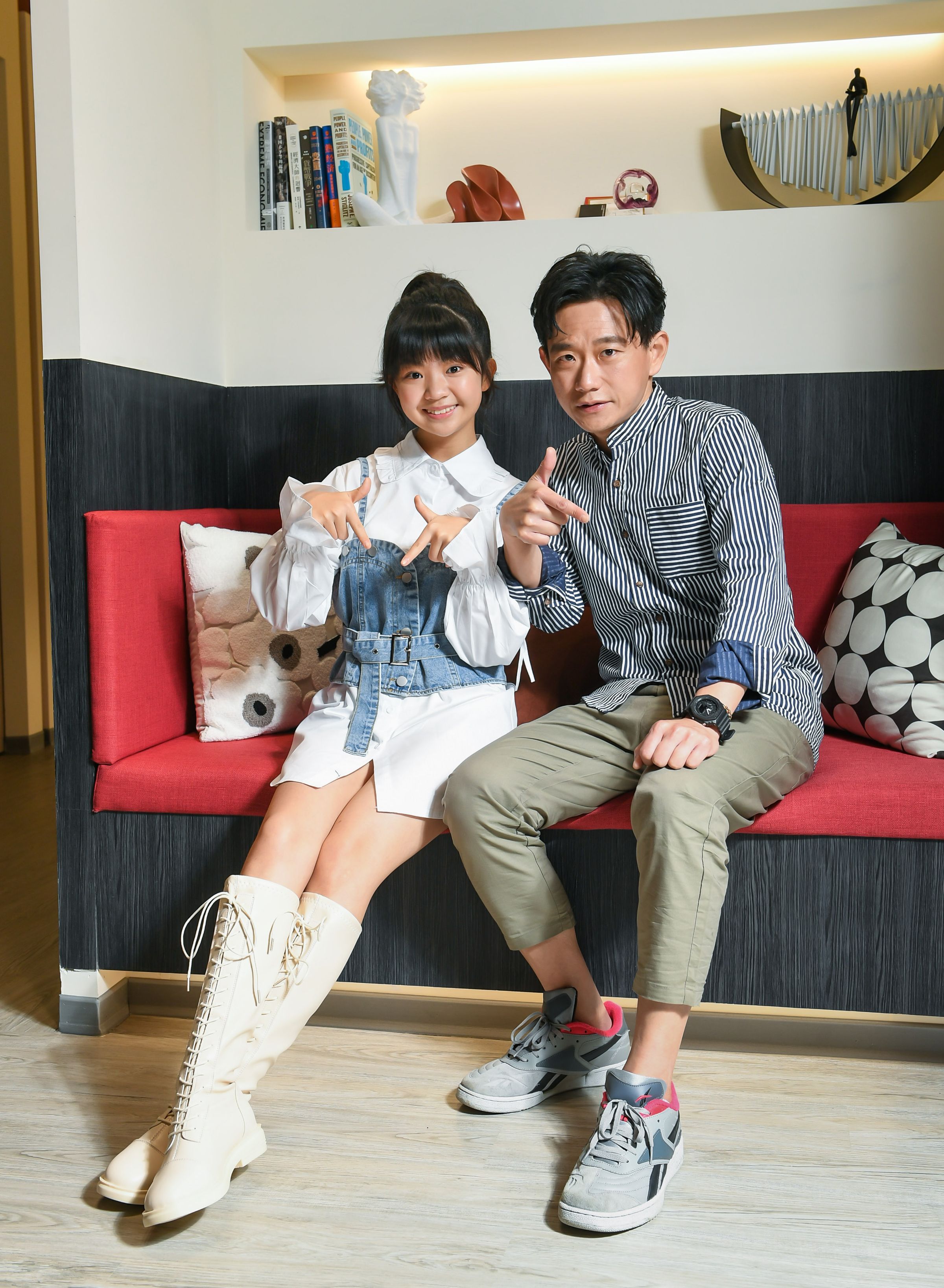 雖然曾同演出《俗女養成記》，但當時陳家逵與吳以涵的戲份是在不同時空，直到《頭七》才同框。（皮諾丘電影提供）