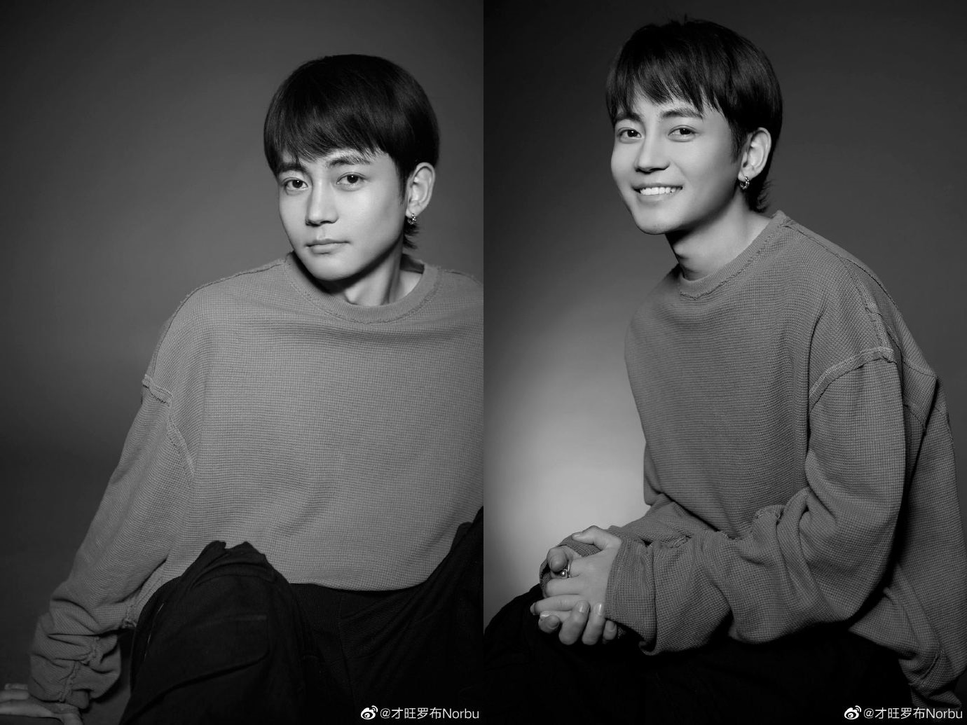 西藏歌手才旺羅布因抗議中國政府，在西藏布達拉宮前高喊口號後自焚。（翻攝自微博）