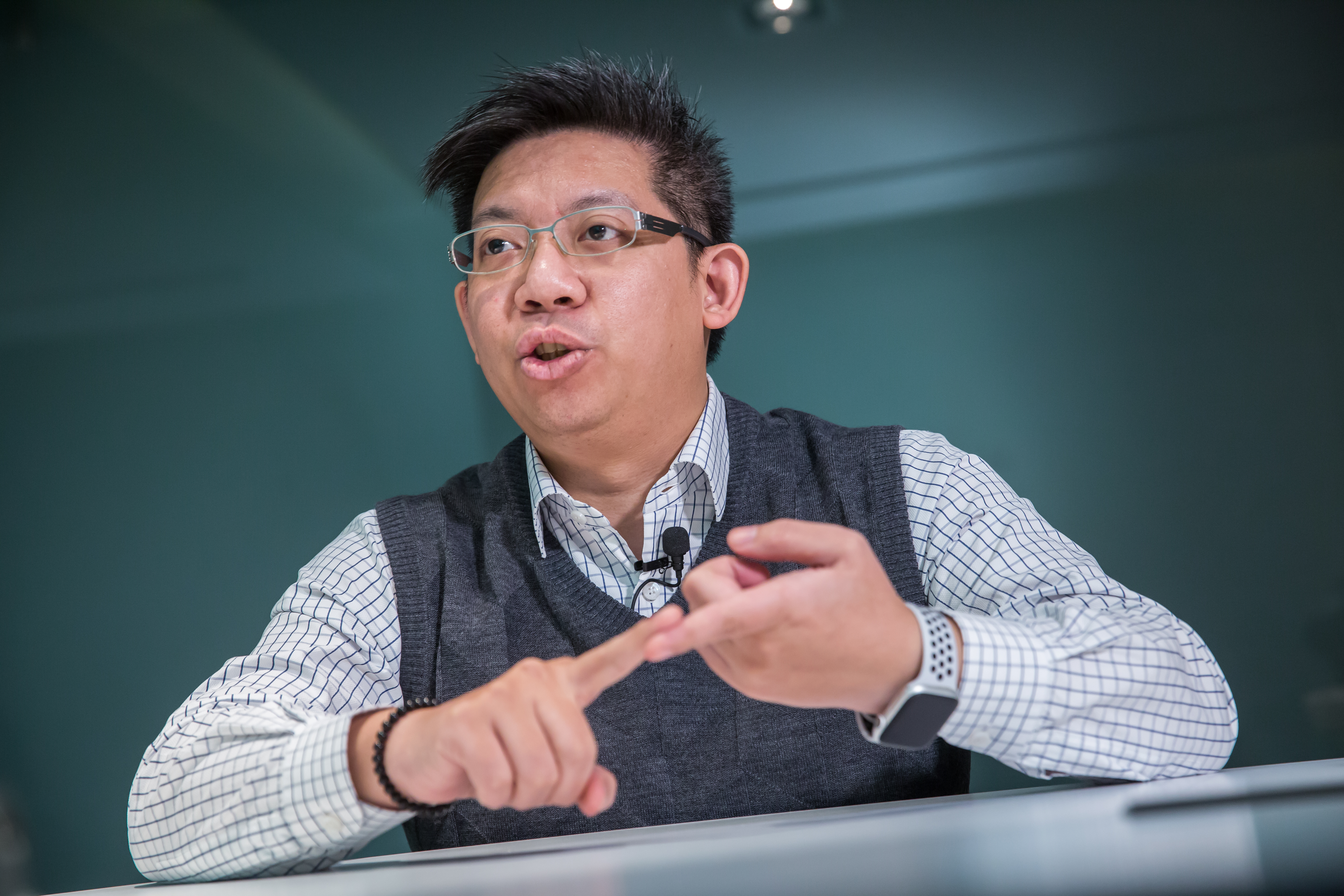 中保科技副董事長林建涵認為，去年在房市需求持續暢旺下，中保科技協助建商打造智慧建築、提供後端平台服務等，支撐集團營運成長動能。