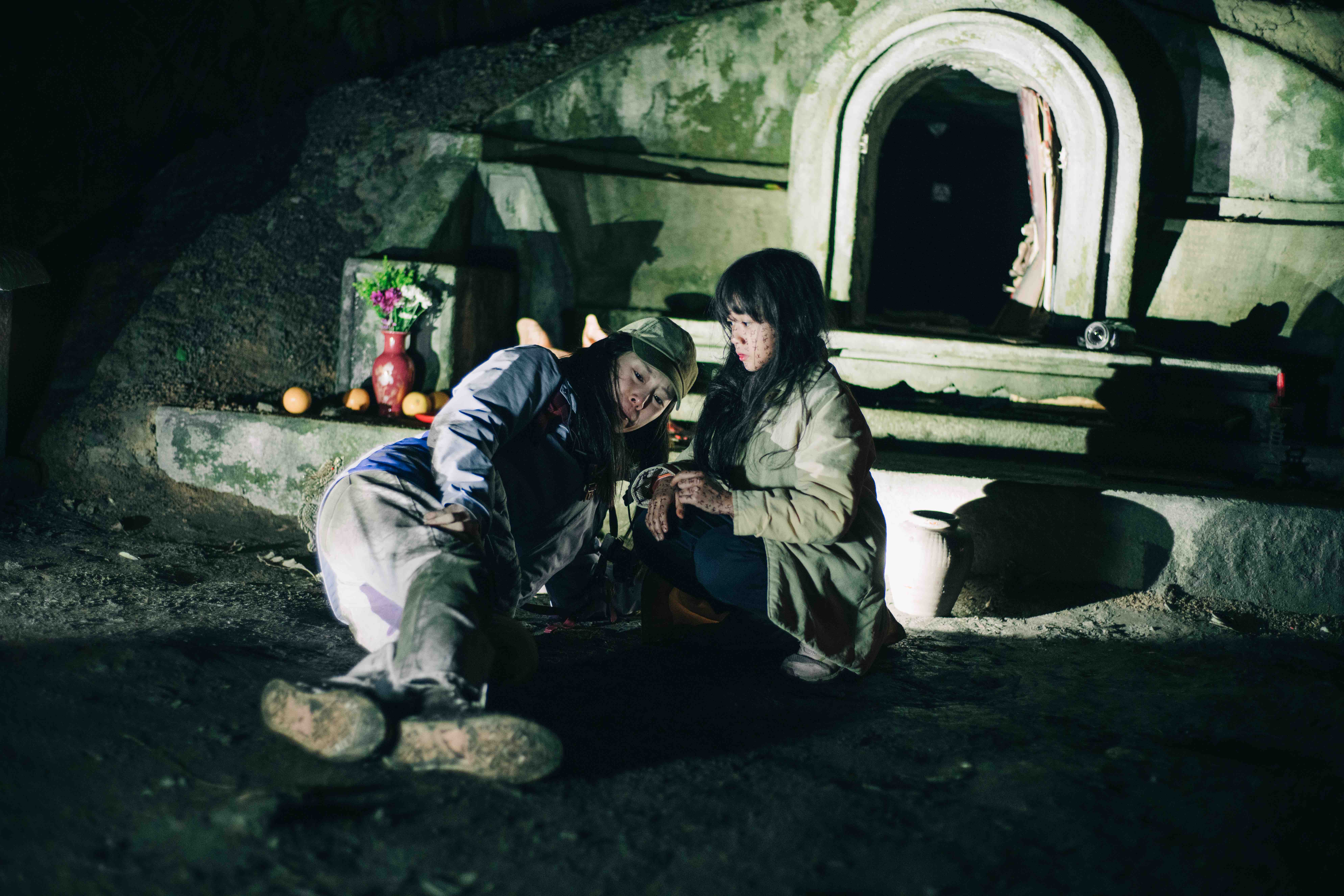 《咒》上映3日登票房冠軍，而且許多人是揪看午夜場。（牽猴子提供）