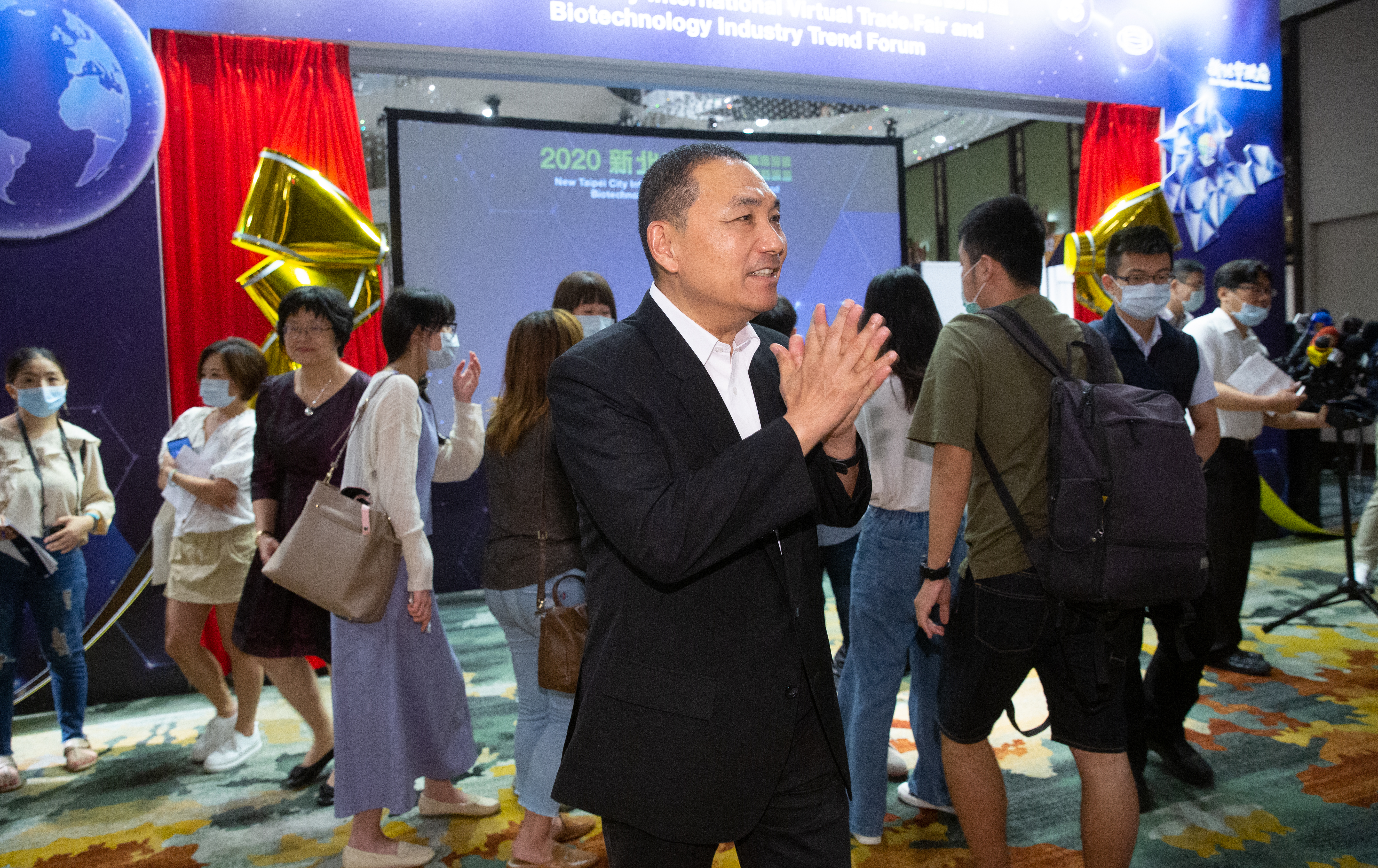 唐湘龍認為，侯友宜（圖）是百毒不侵的存在，若是他要選2024則民進黨就要提早辦後事。