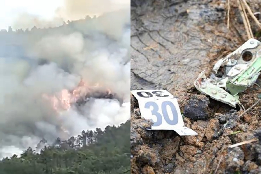 中國東方航空自昆明飛往廣州的MU5735航班21日下午驚傳墜機，目前機上132人生死未卜。（翻攝自微博）