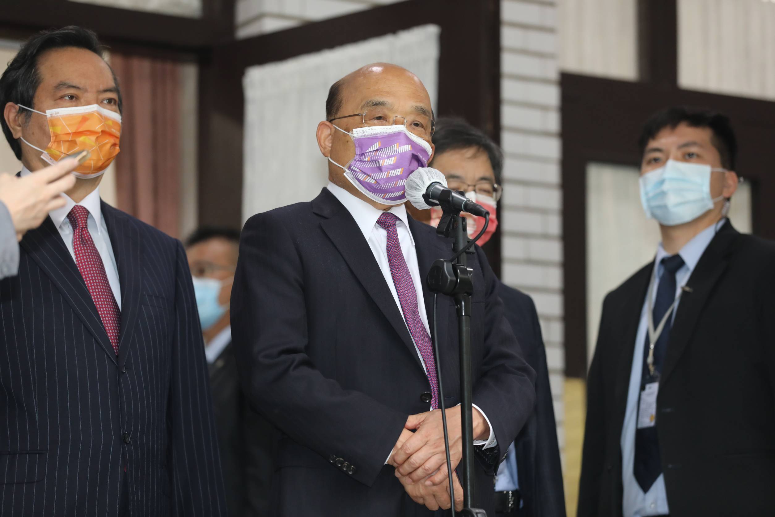 行政院長蘇貞昌坦言，國會詢答的吵吵鬧鬧他也有責任，希望一起為改革詢答文化來努力。（資料照）