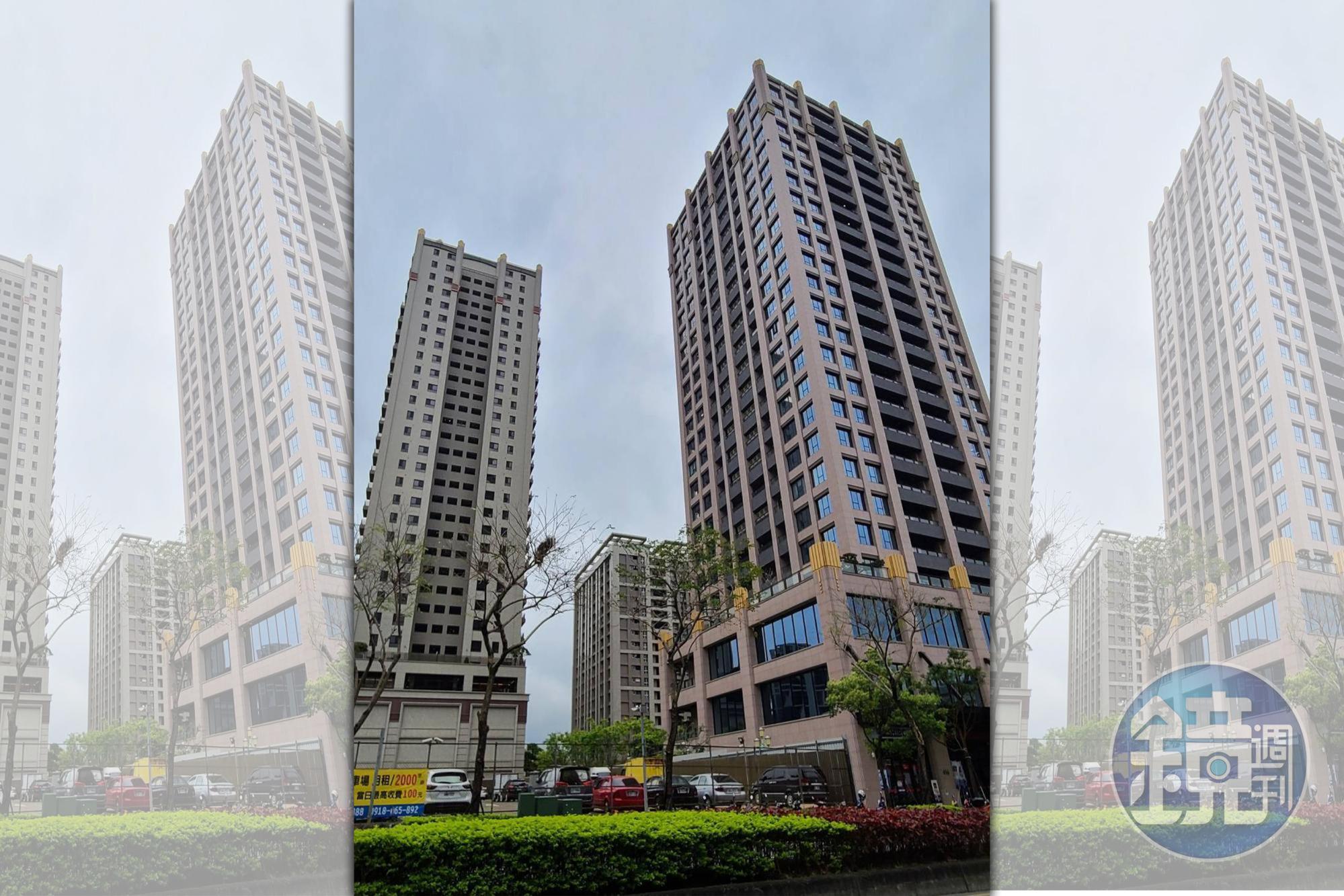 中悦建設機構在新莊副都心布局1.4萬坪土地,其中頂級商辦IFC(右棟)已完工進駐,「檀‧悦」(左棟)於今(21)日正式公開,是中悦建設機構揮軍北上的第一個住宅案。